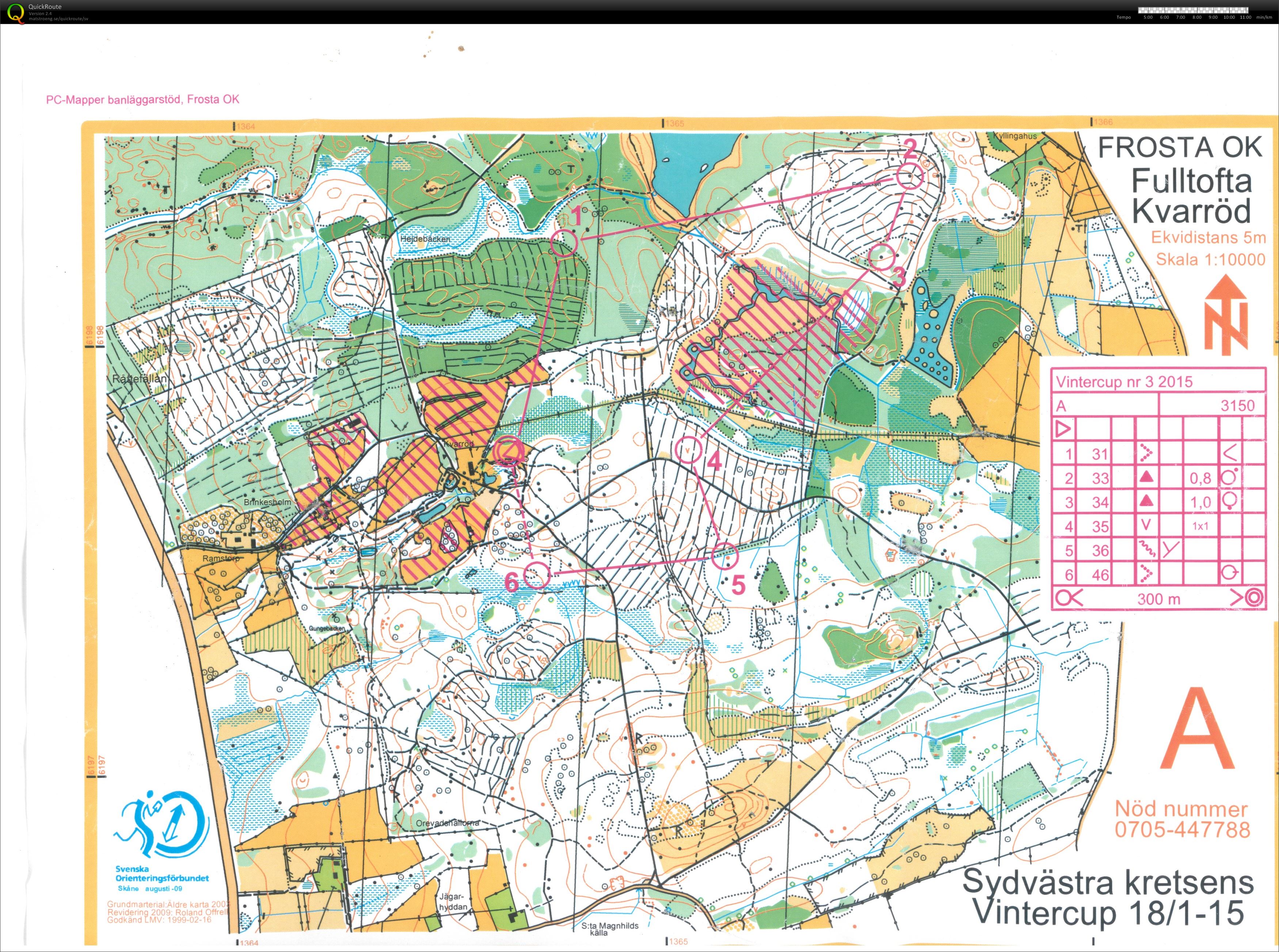 Vintercup etapp 3 - bana A (18-01-2015)