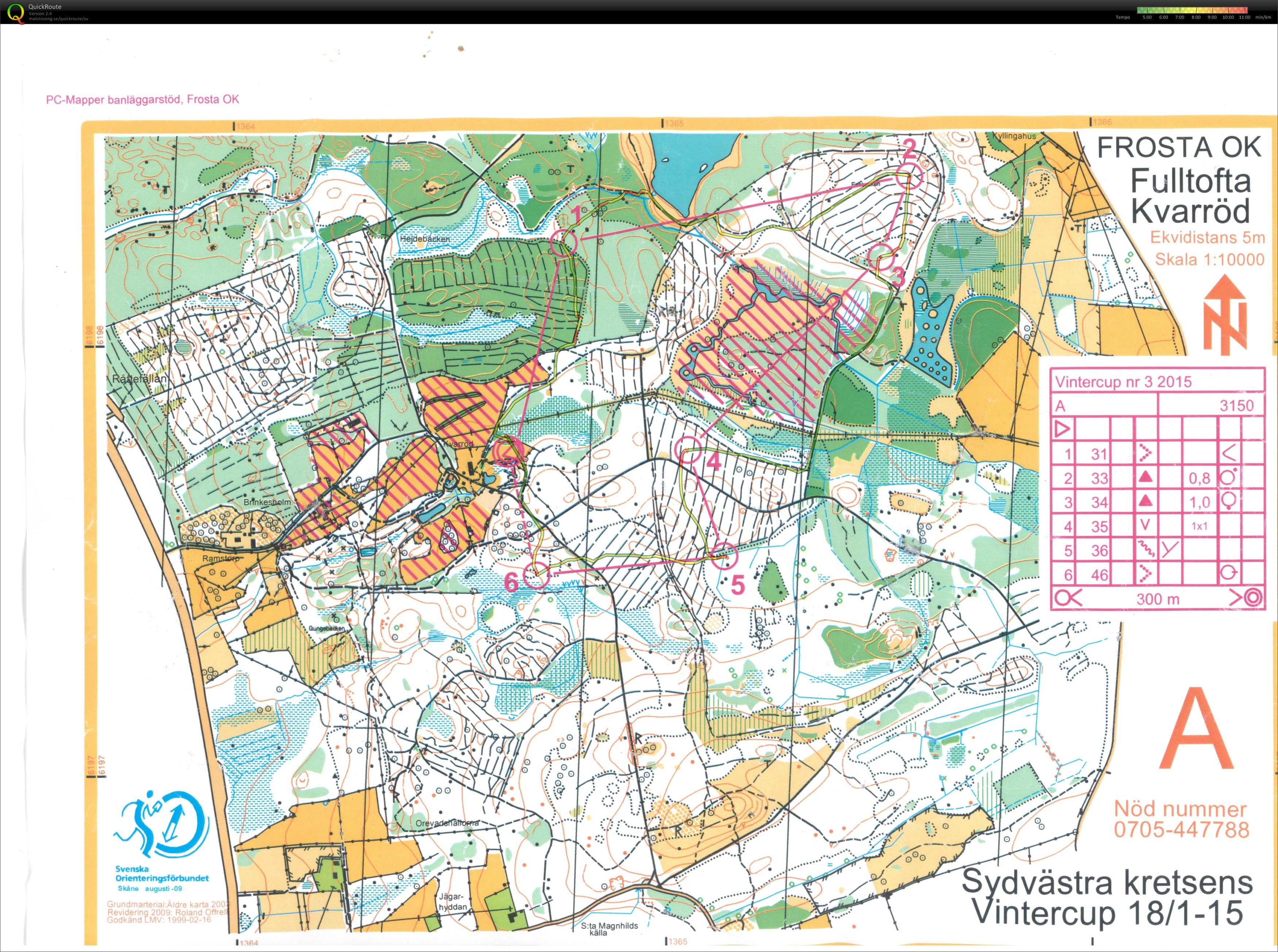 Vintercup etapp 3 - bana A (18-01-2015)