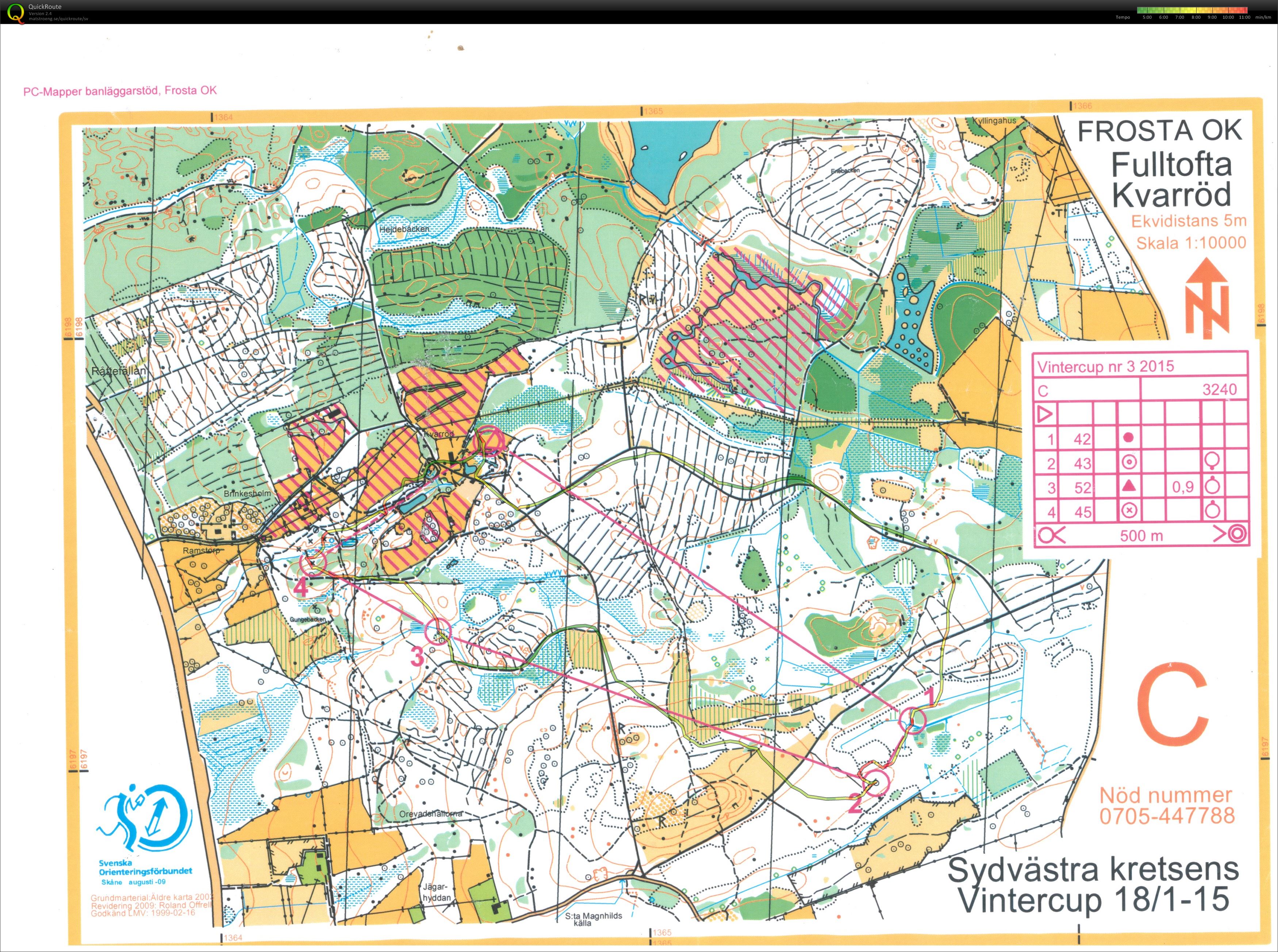 Vintercup etapp 3 - bana C (2015-01-18)