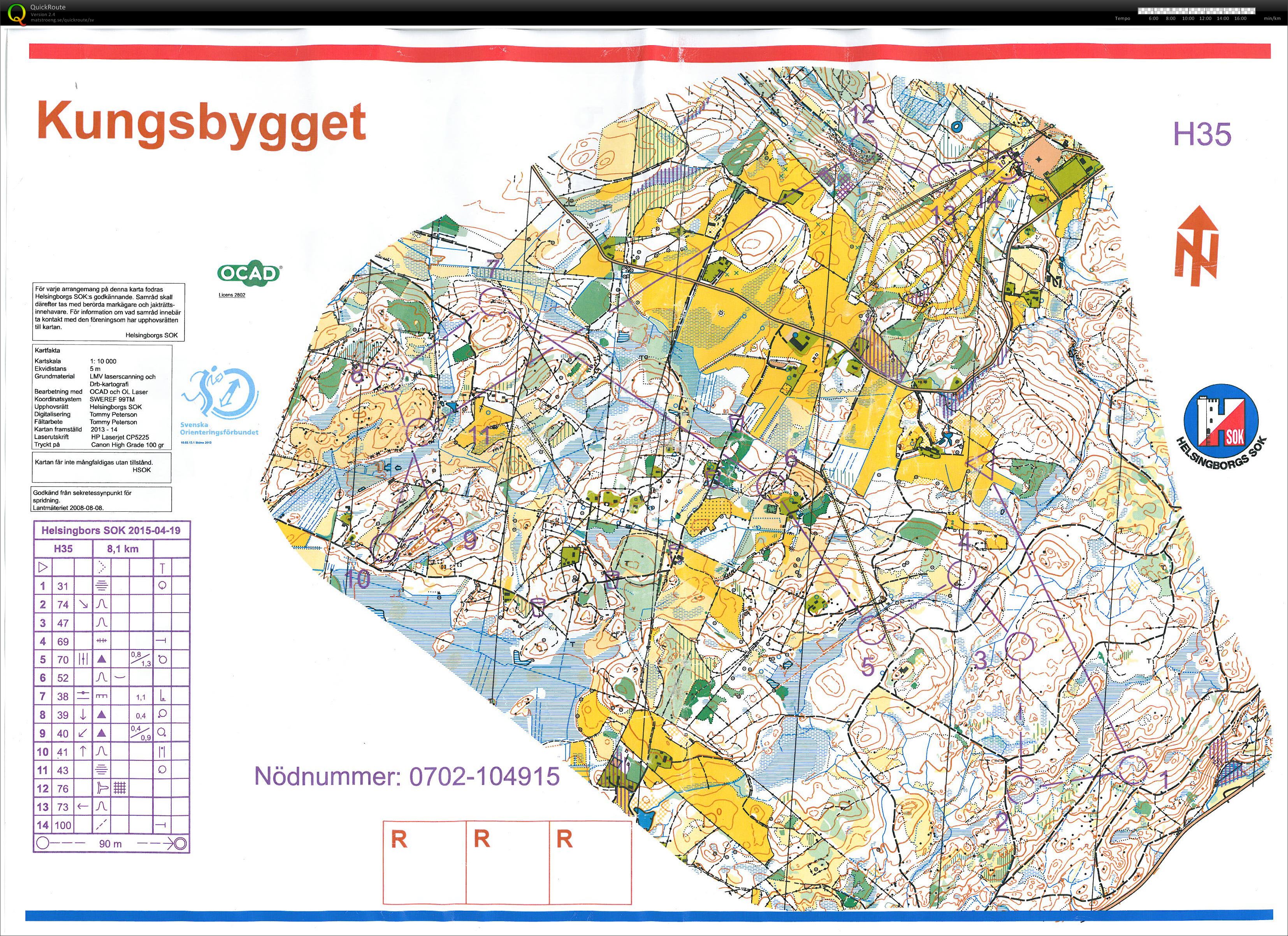 Helsingborgs SOK, lång (2015-04-19)