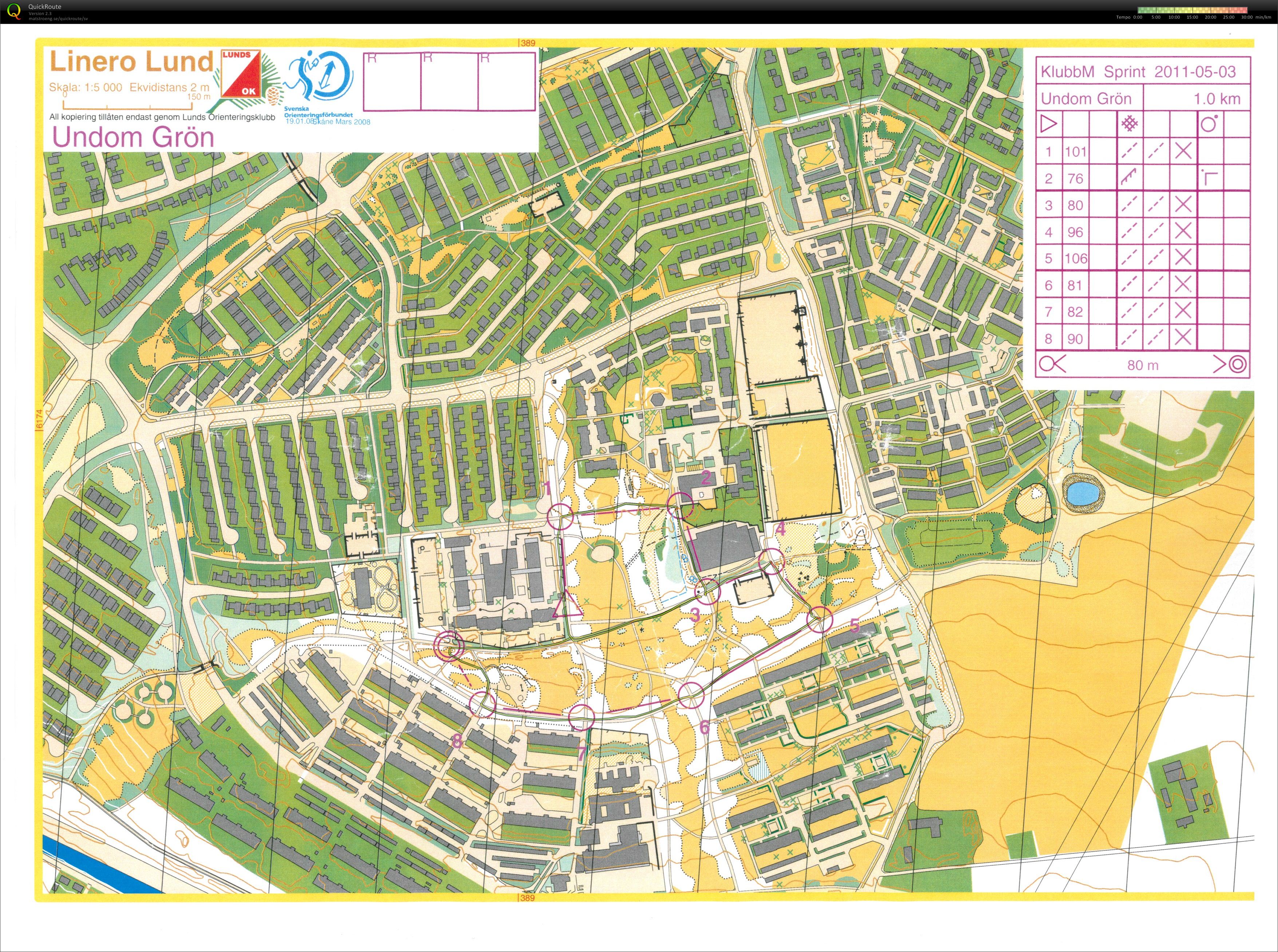 Klubbmästerskap Sprint (2011-05-03)