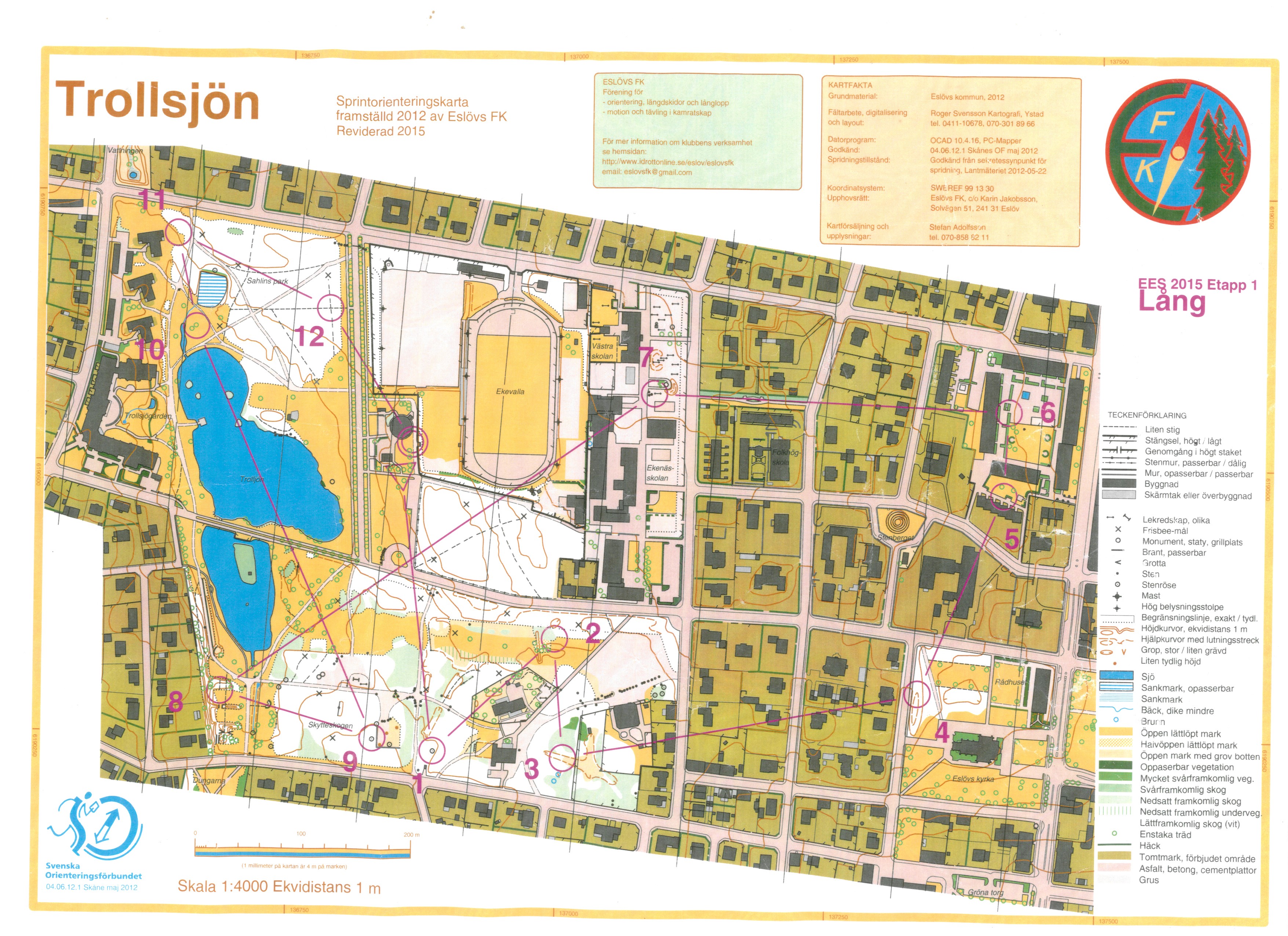 Eslöv Evening Sprint - etapp 1 (2015-05-12)