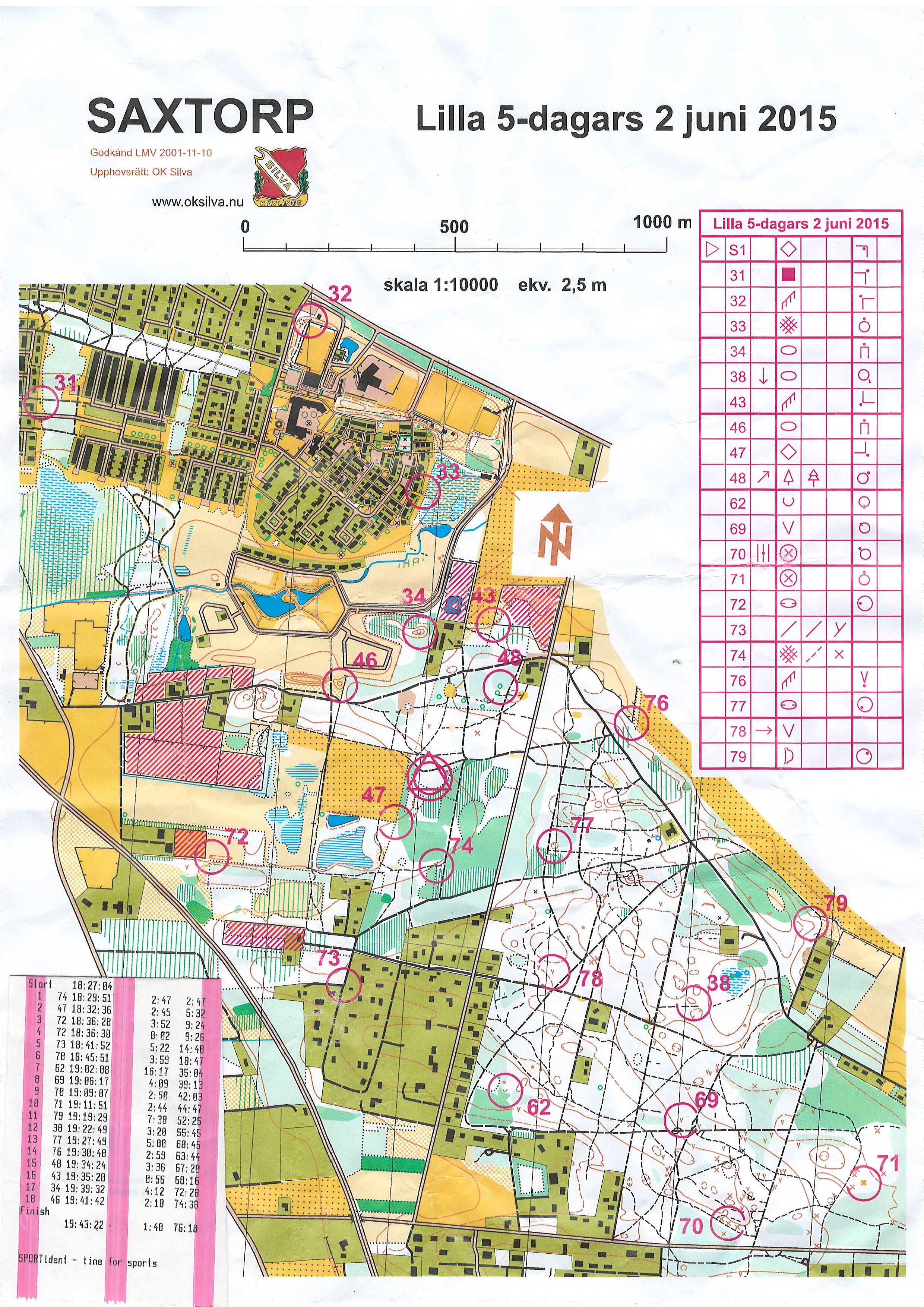 Lilla 5-dagars etapp 1 (2015-06-02)