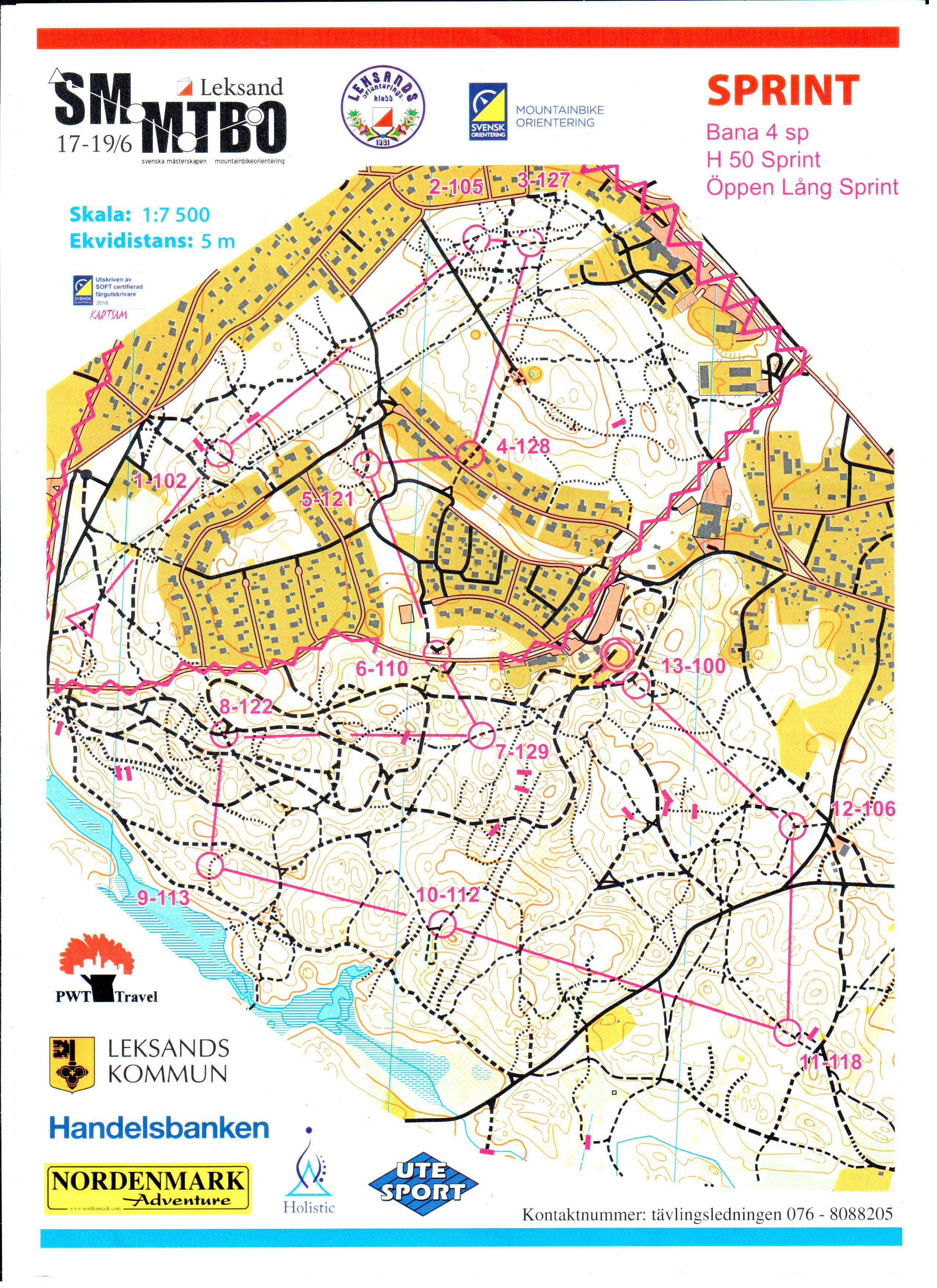 SM MTBO Sprint (2016-06-18)