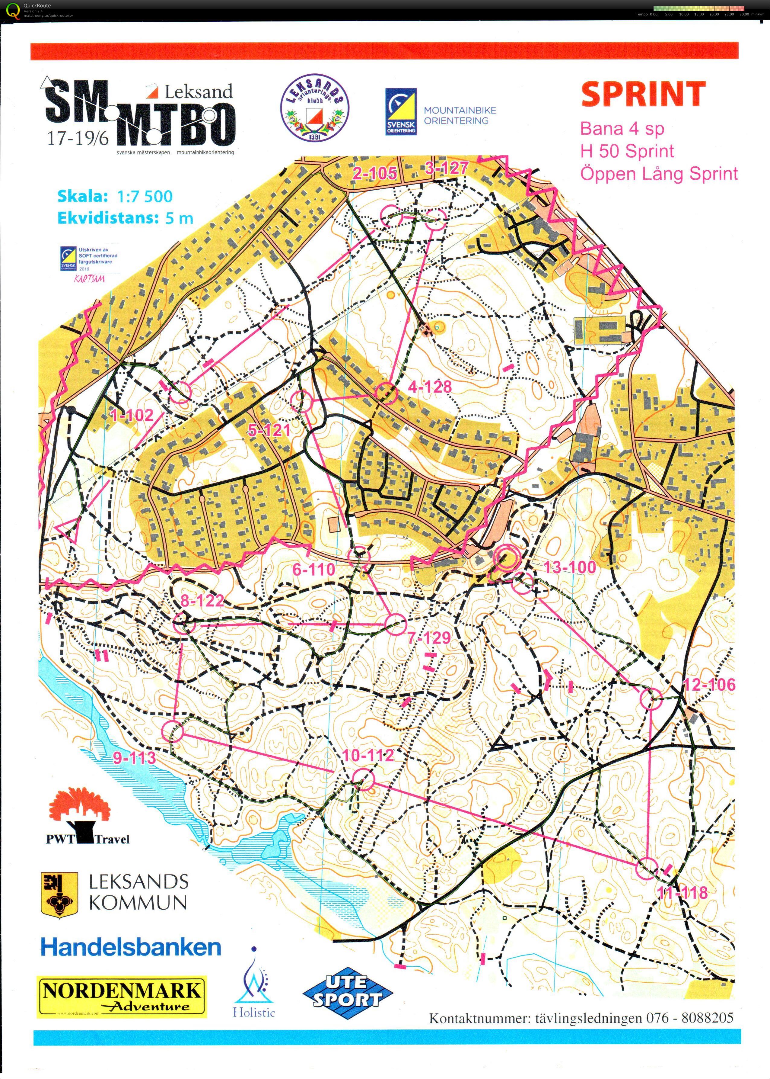 SM MTBO Sprint (2016-06-18)