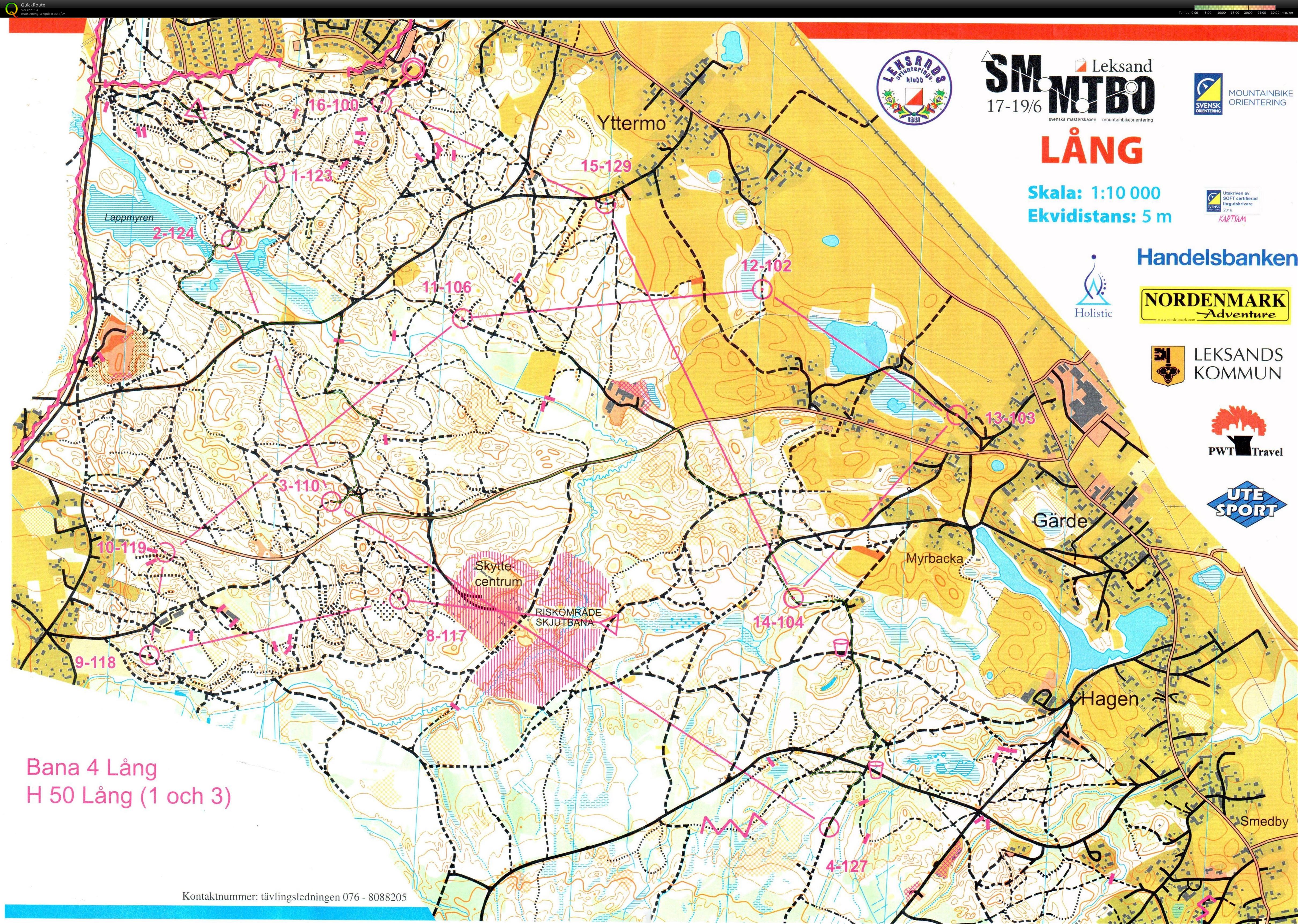 SM MTBO Lång del 1 (2016-06-19)