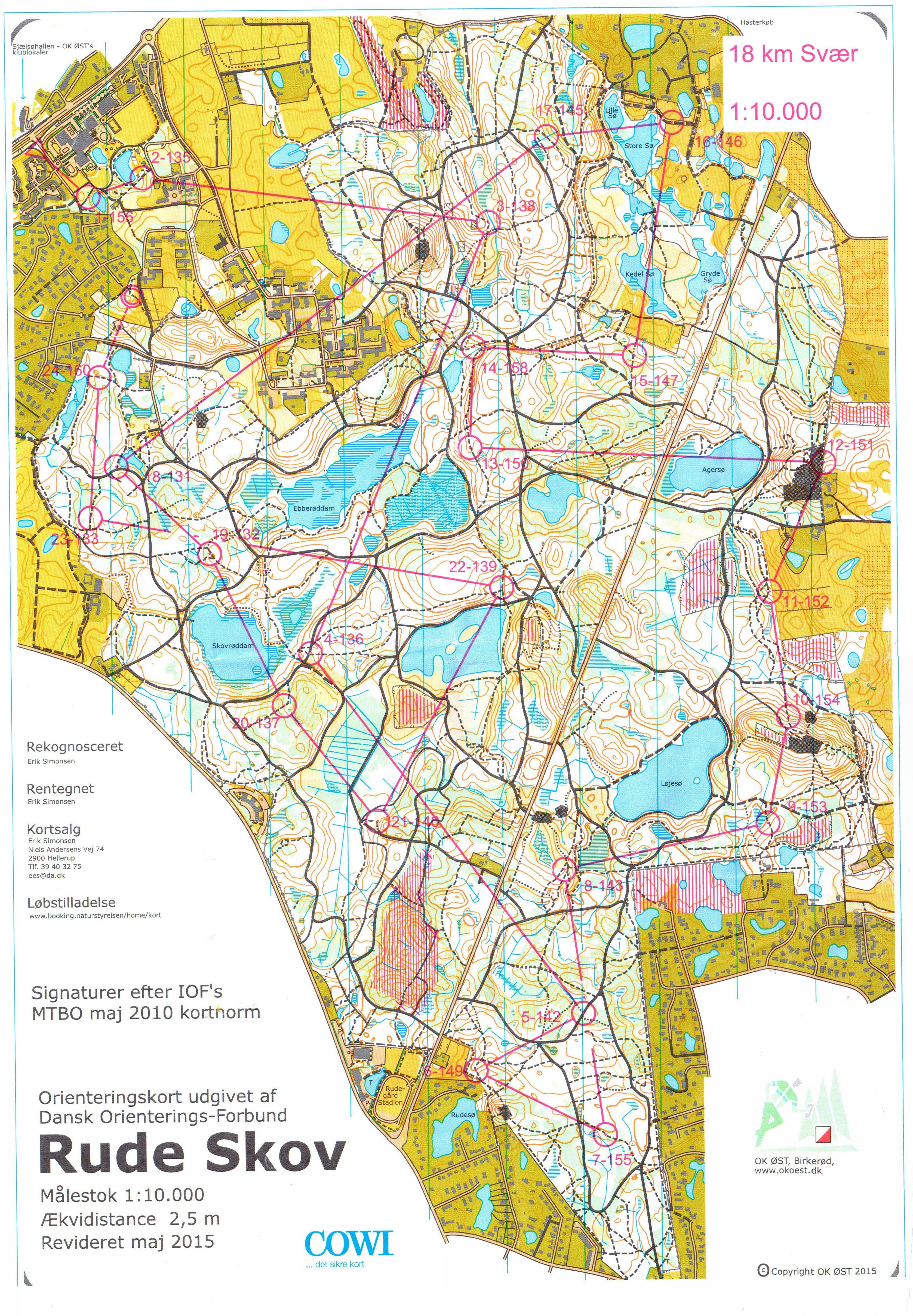 Vinterserien MTBO - Finns även på Livelox (egen) (2016-11-12)