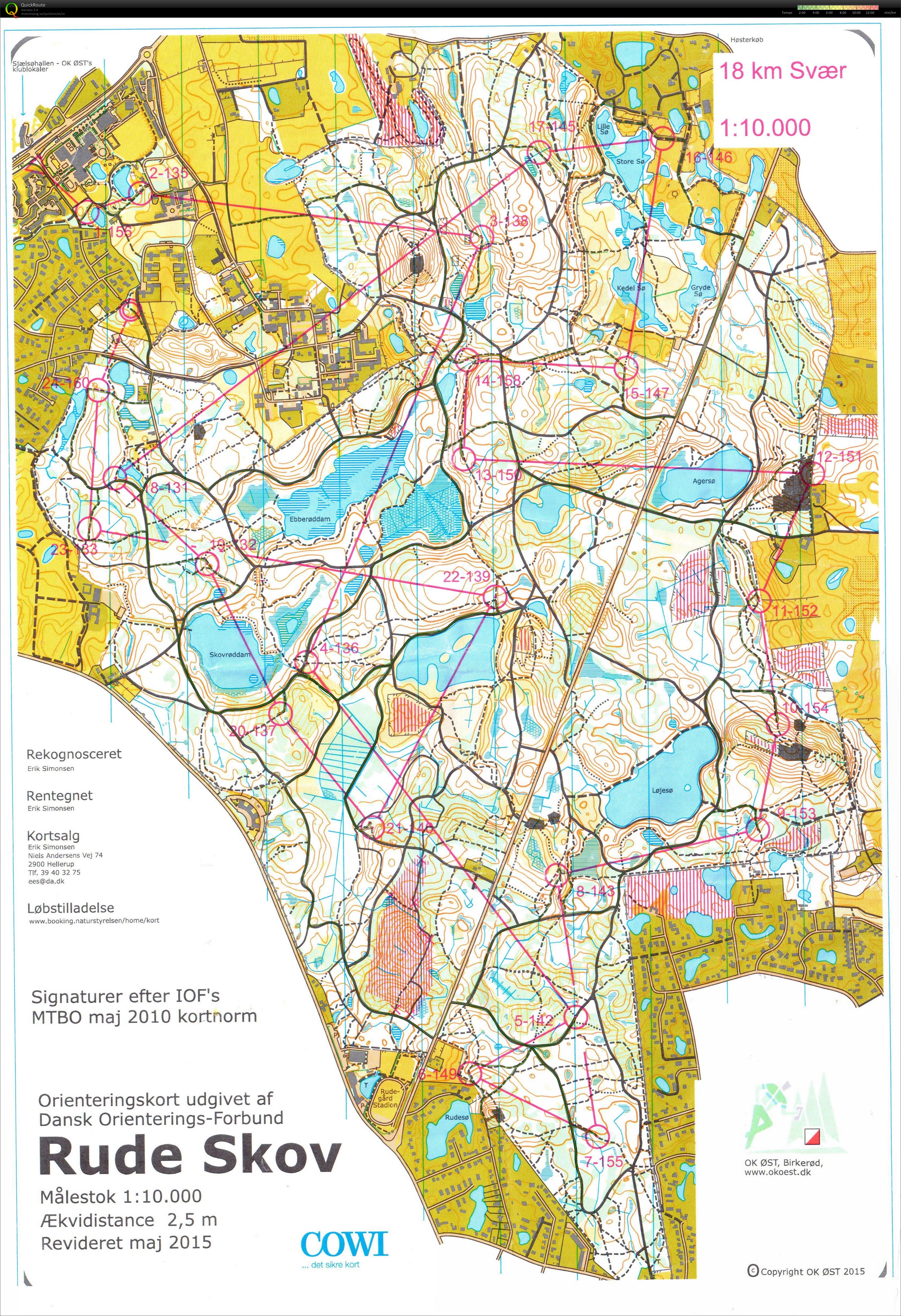 Vinterserien MTBO - Finns även på Livelox (egen) (2016-11-12)