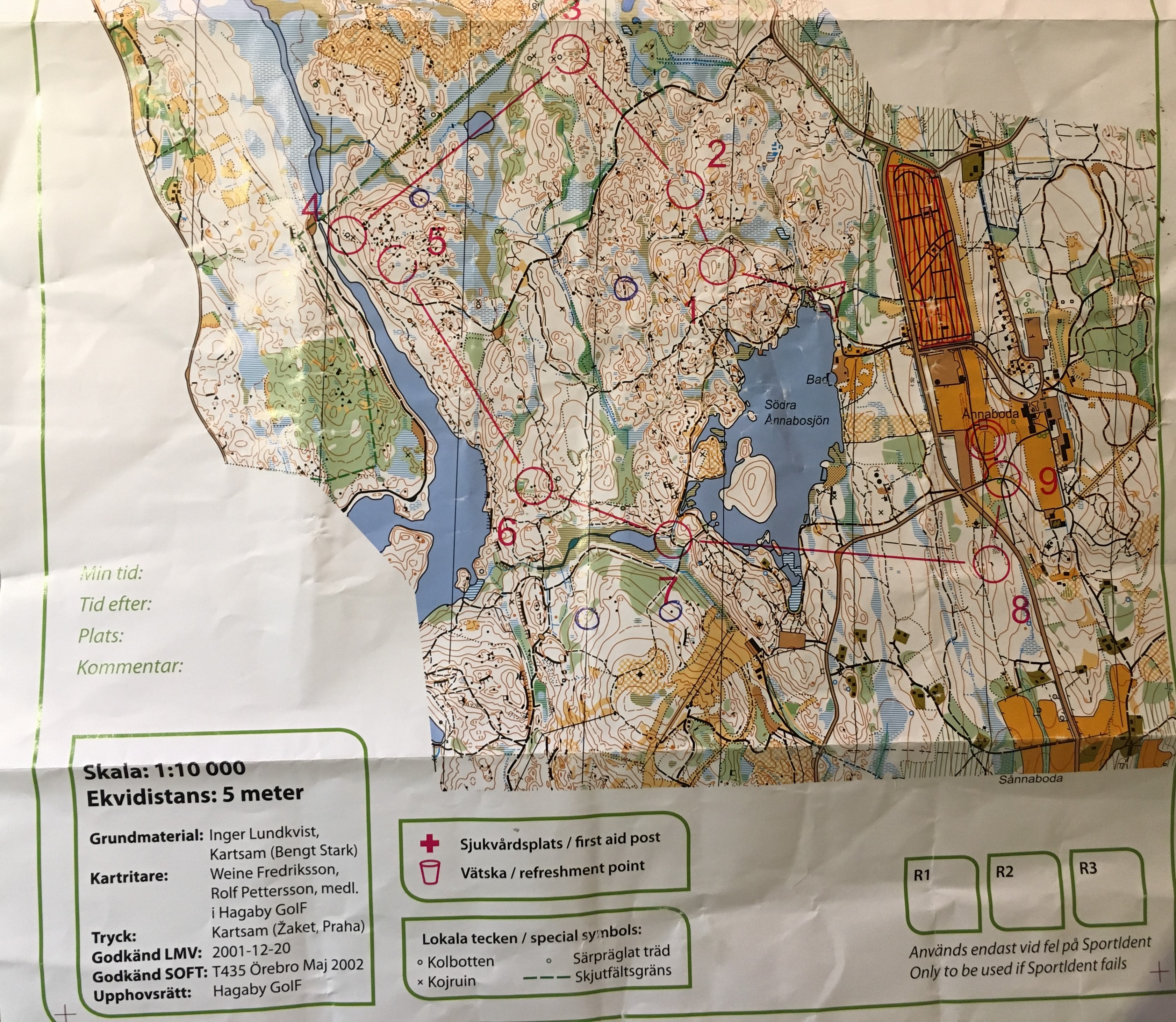 Oringens träningsrace 10 år senare (2020-01-25)