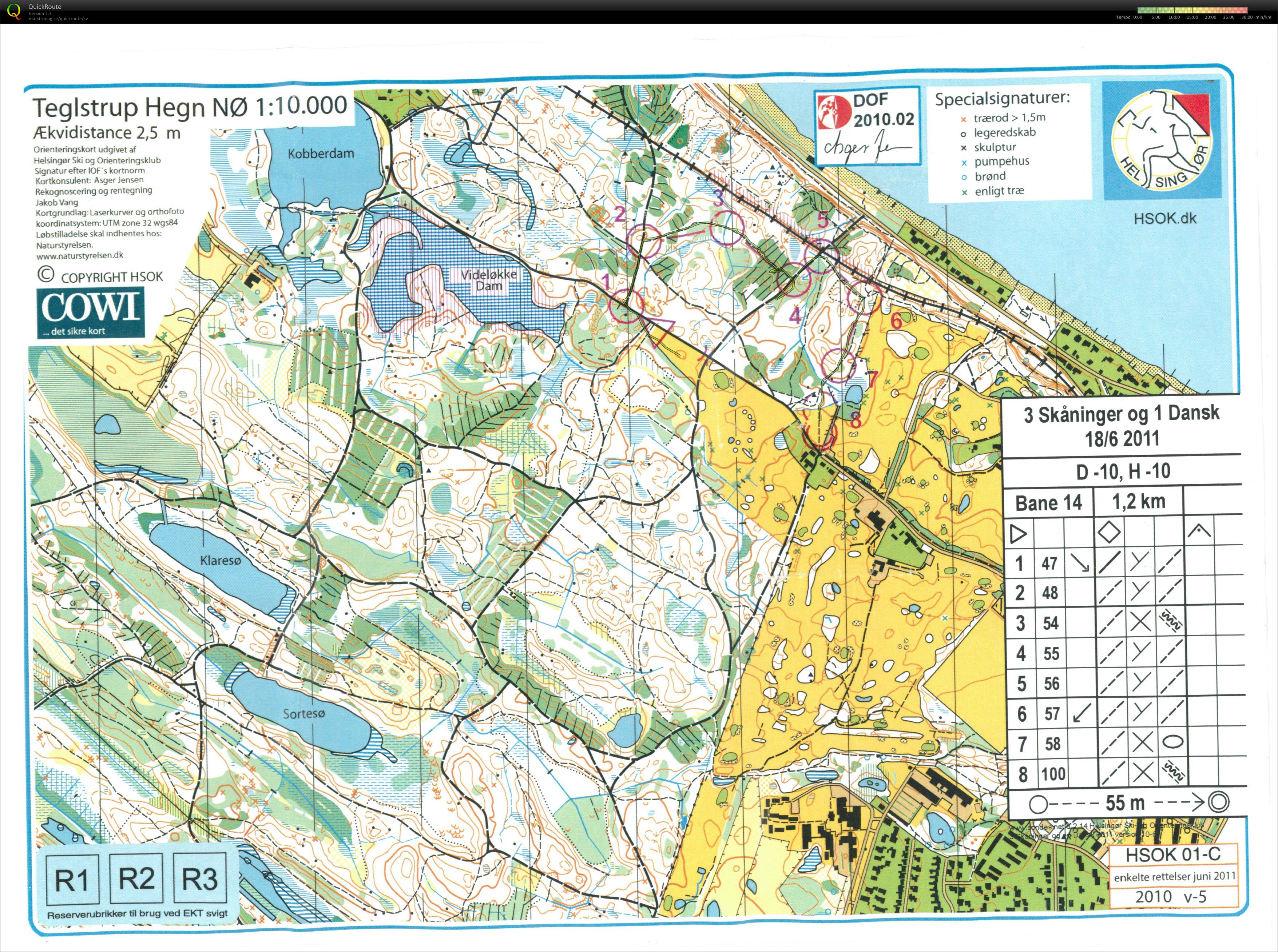 3 Skåninger og 1 Dansk Etapp 2 2011 (2011-06-18)