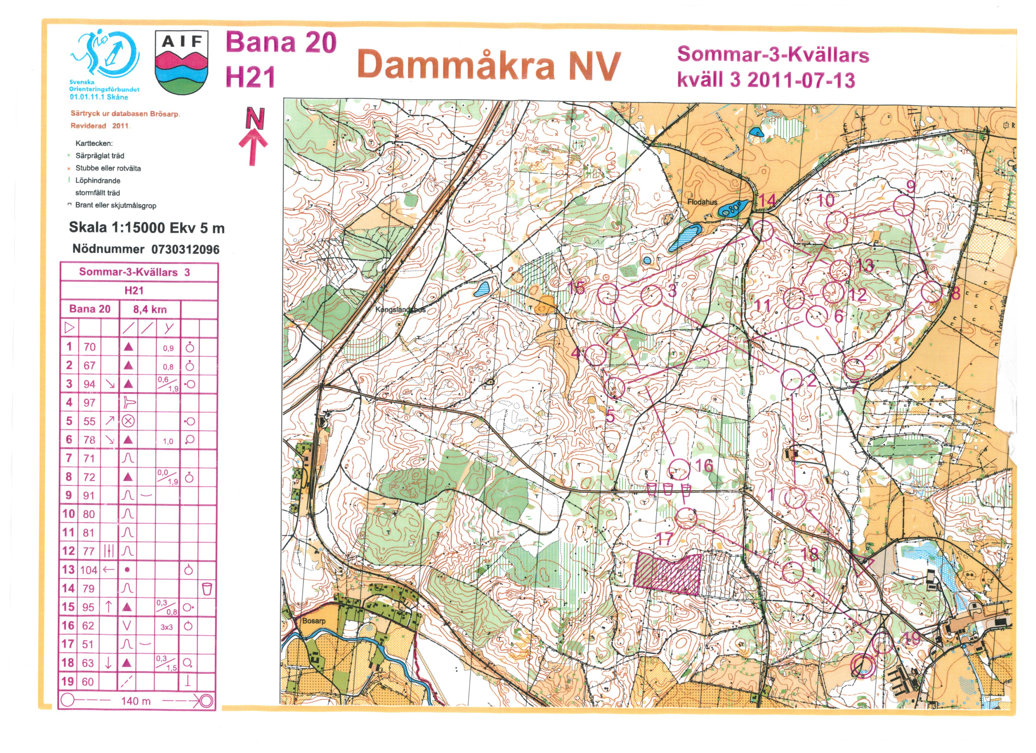 Sommar-3-Kvällars etapp 3 (2011-07-13)