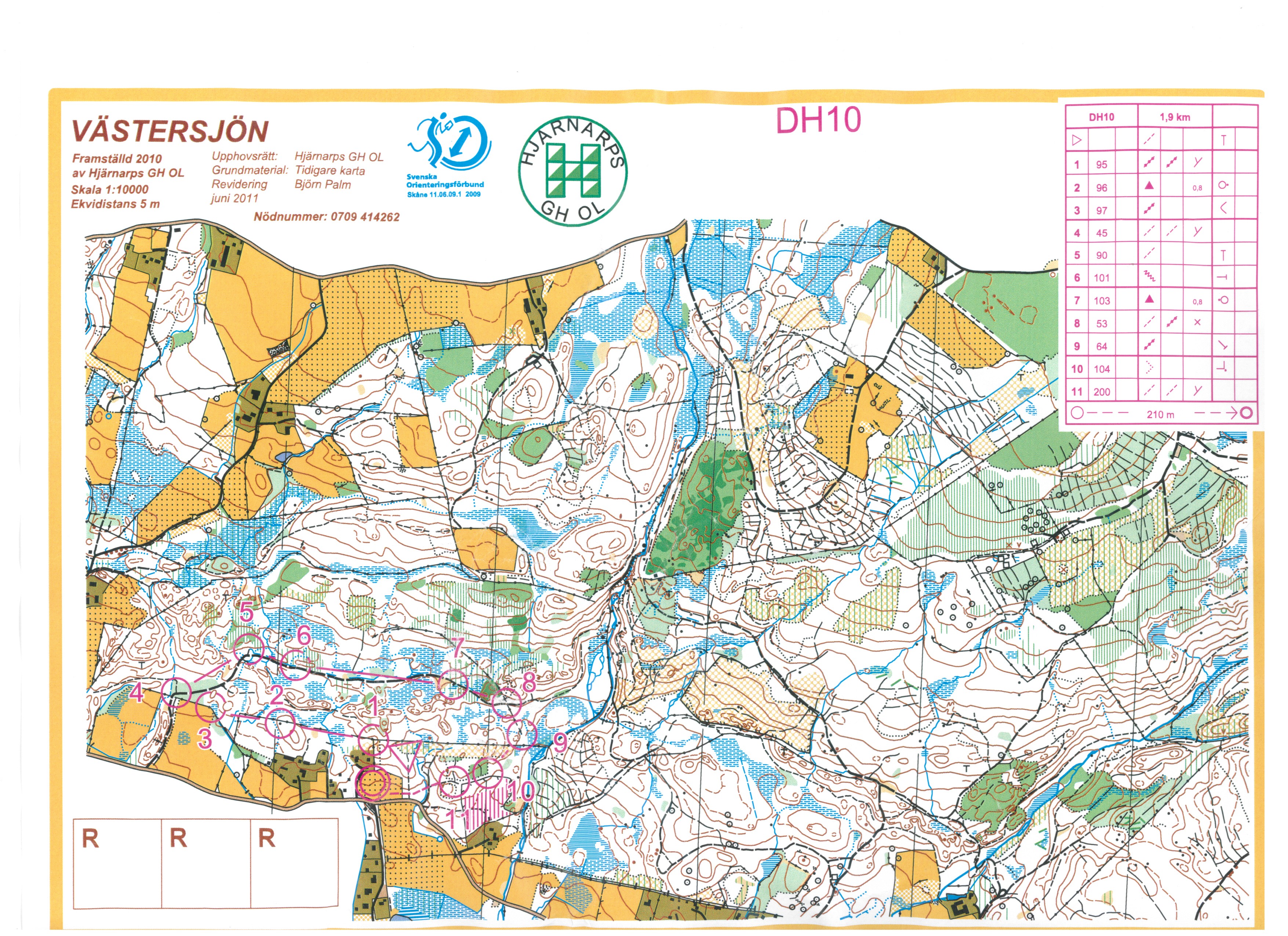 DM Stafett Skåne (2011-09-04)