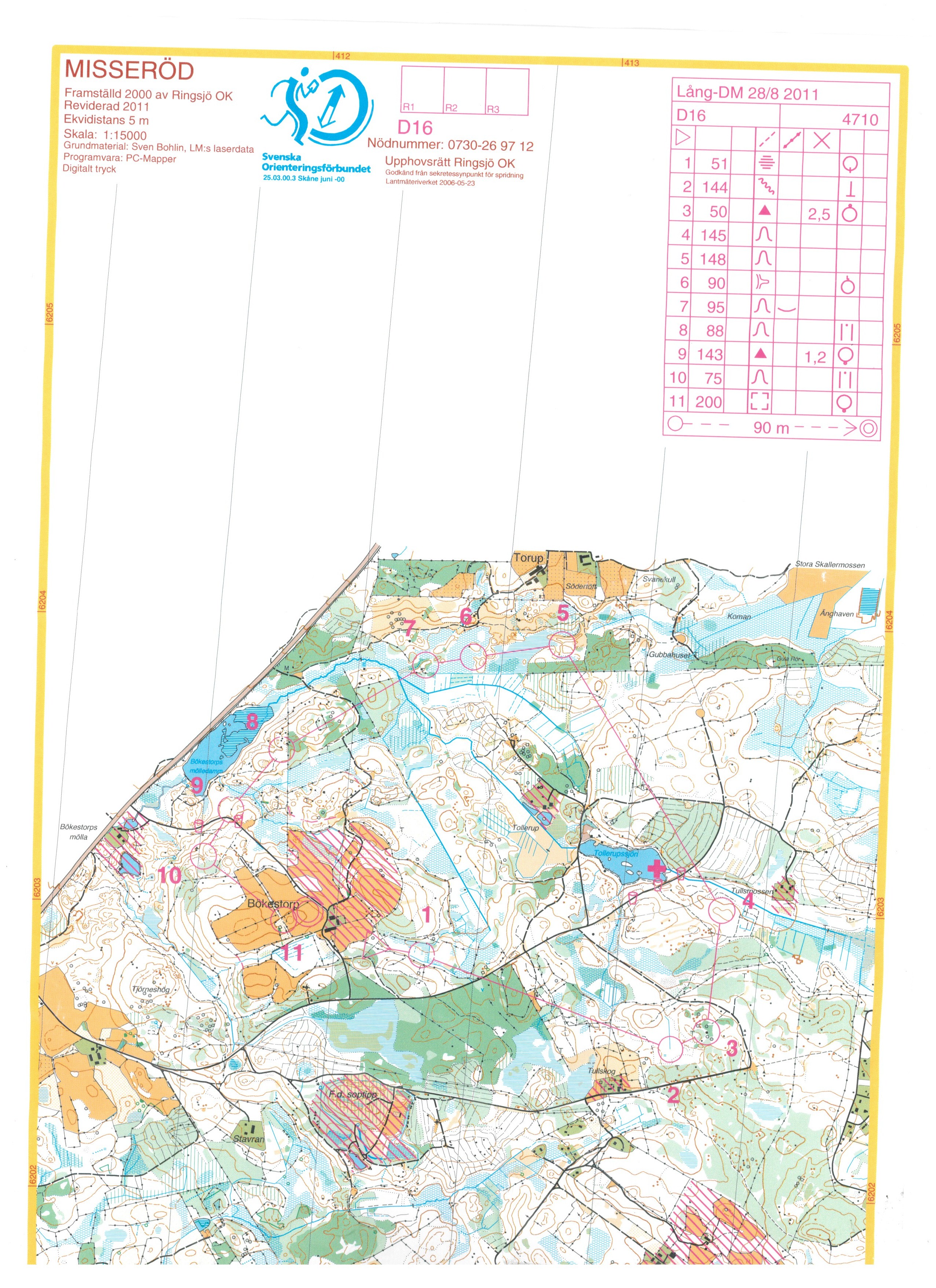 Lång DM Skåne (2011-08-28)