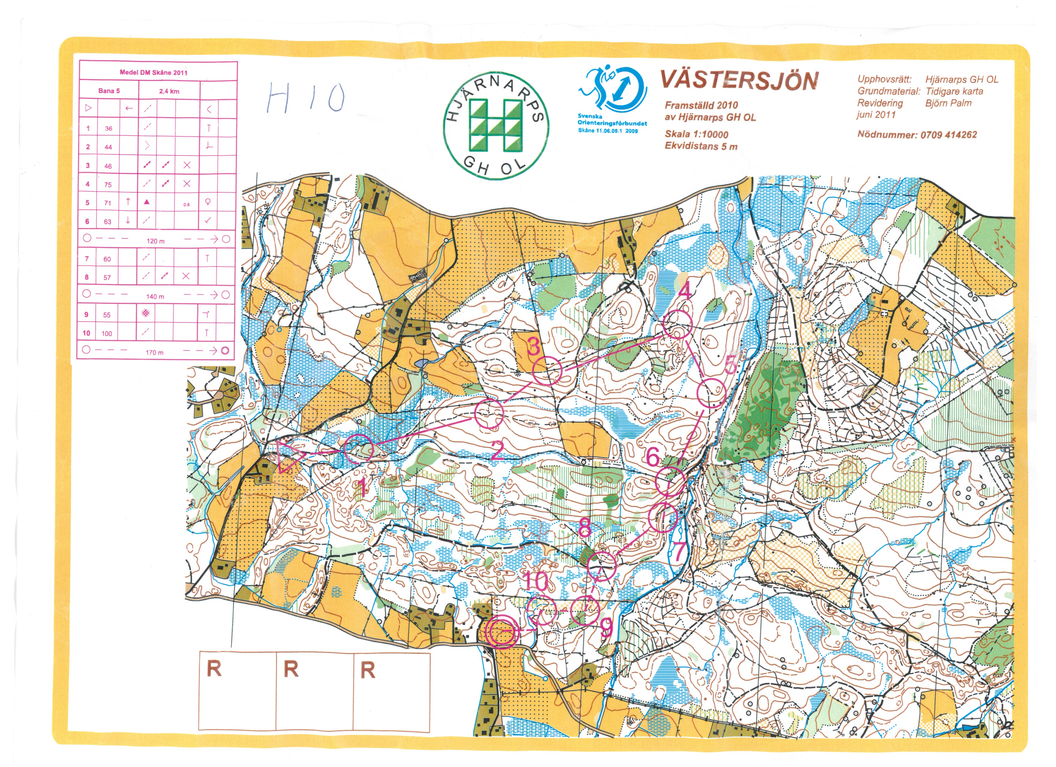 Medel DM Skåne (2011-09-03)
