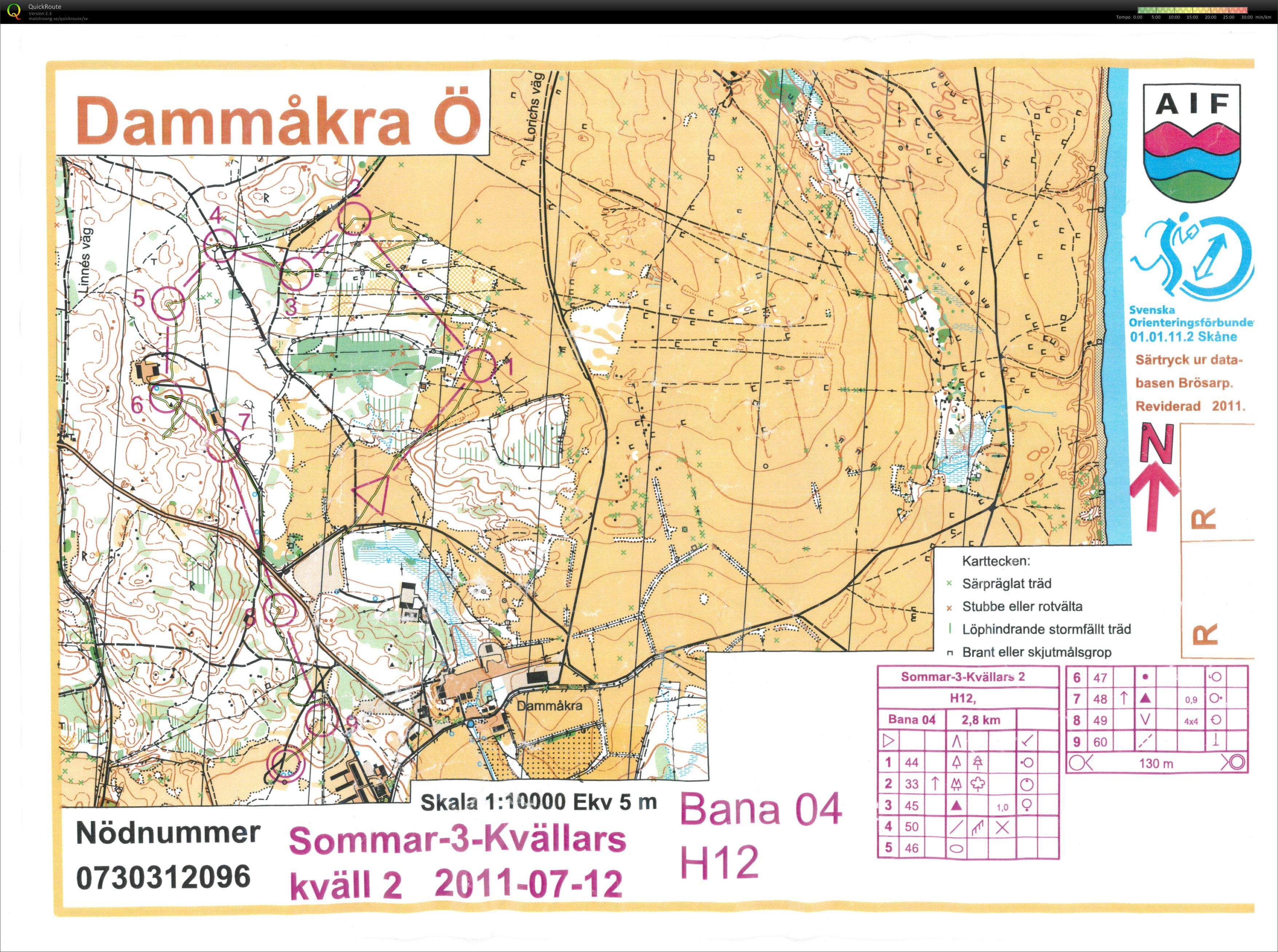 Sommar-3-Kvällars etapp 2 (2011-07-12)