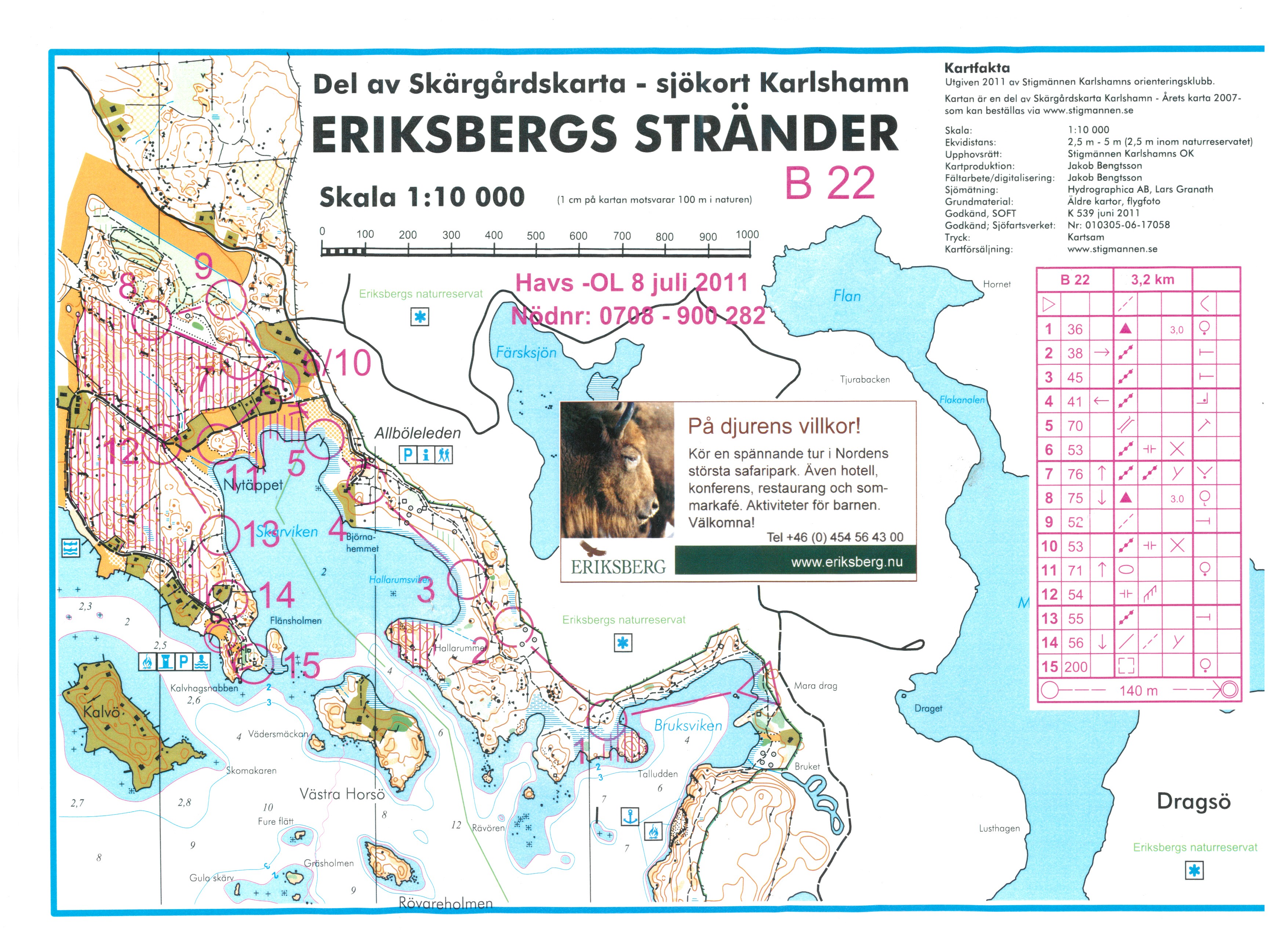 Havs-OL dag 1 Eriksberg (2011-07-08)