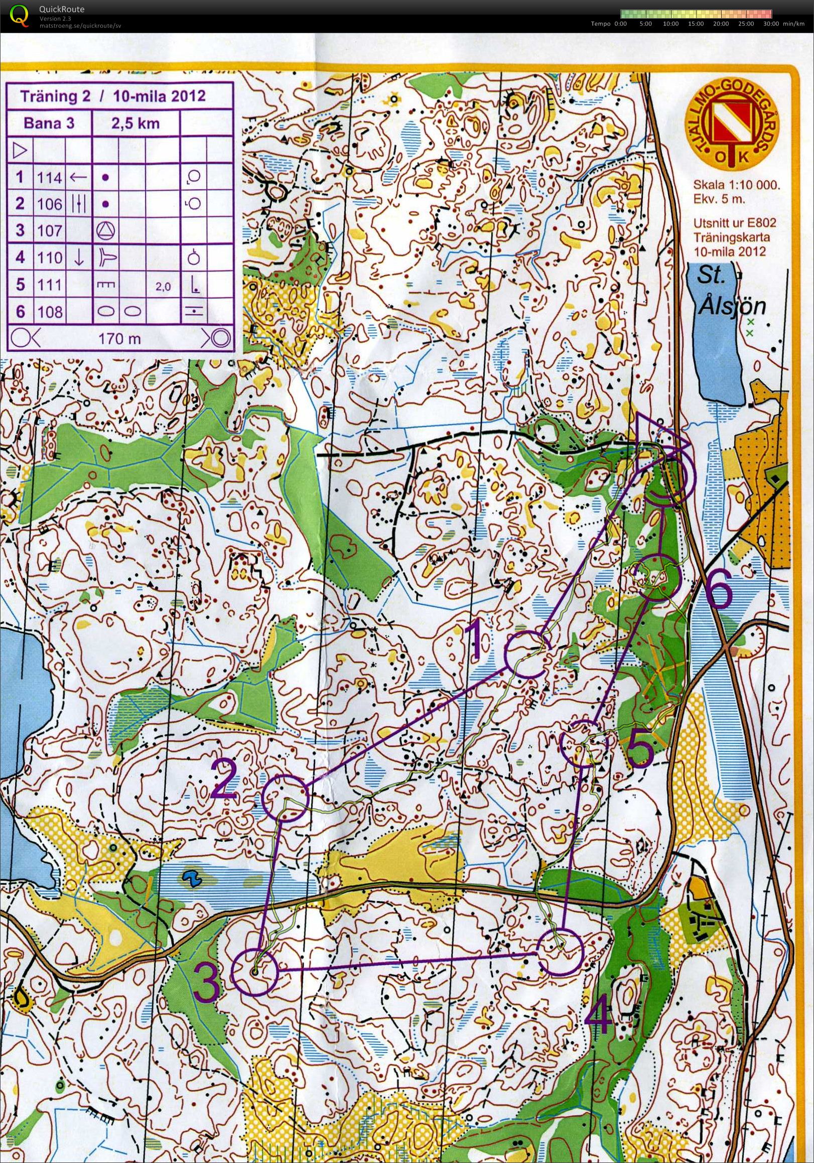 10Mila träning etapp 1 (2011-10-23)