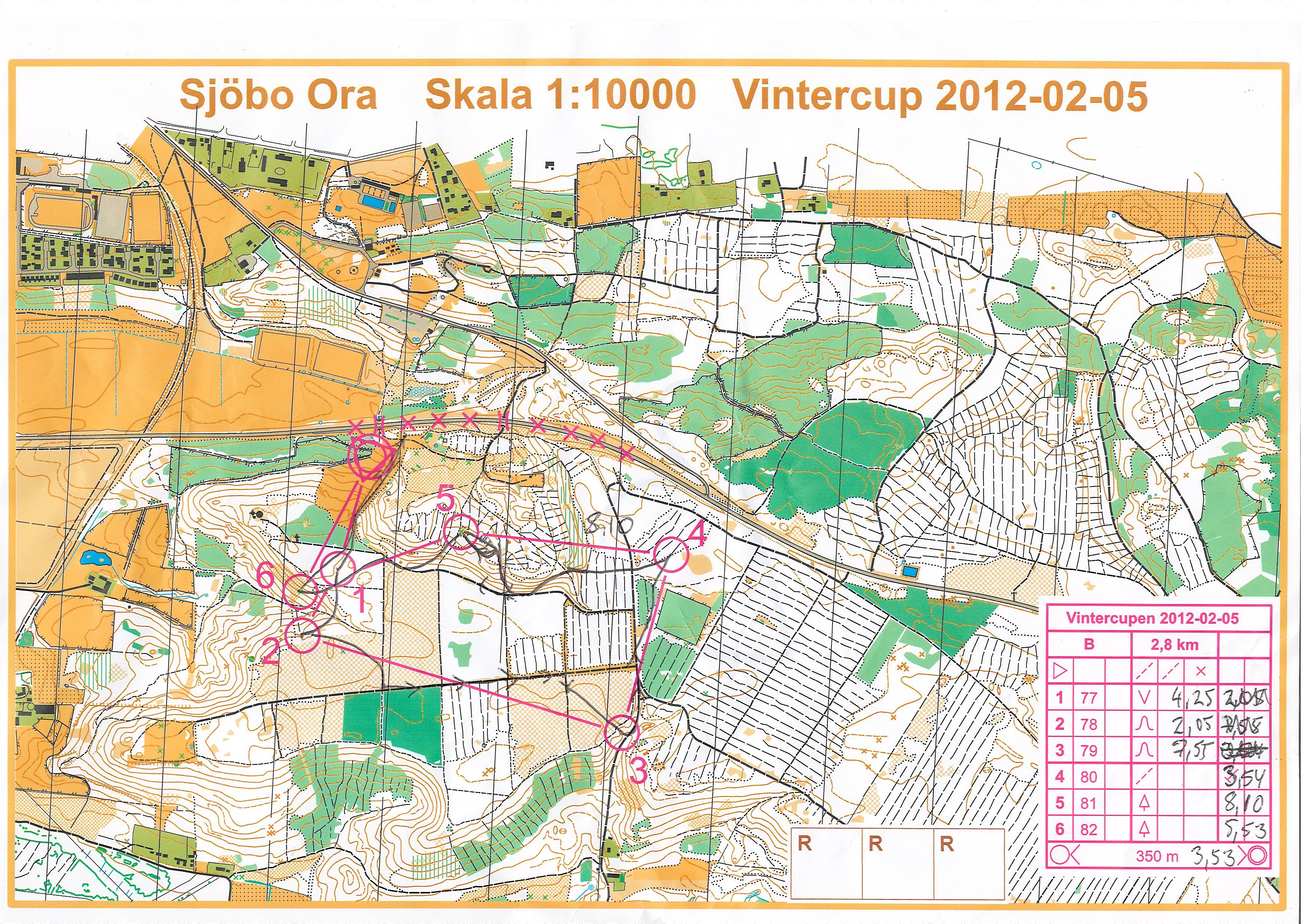 Vintercupen, bana B (2012-02-05)