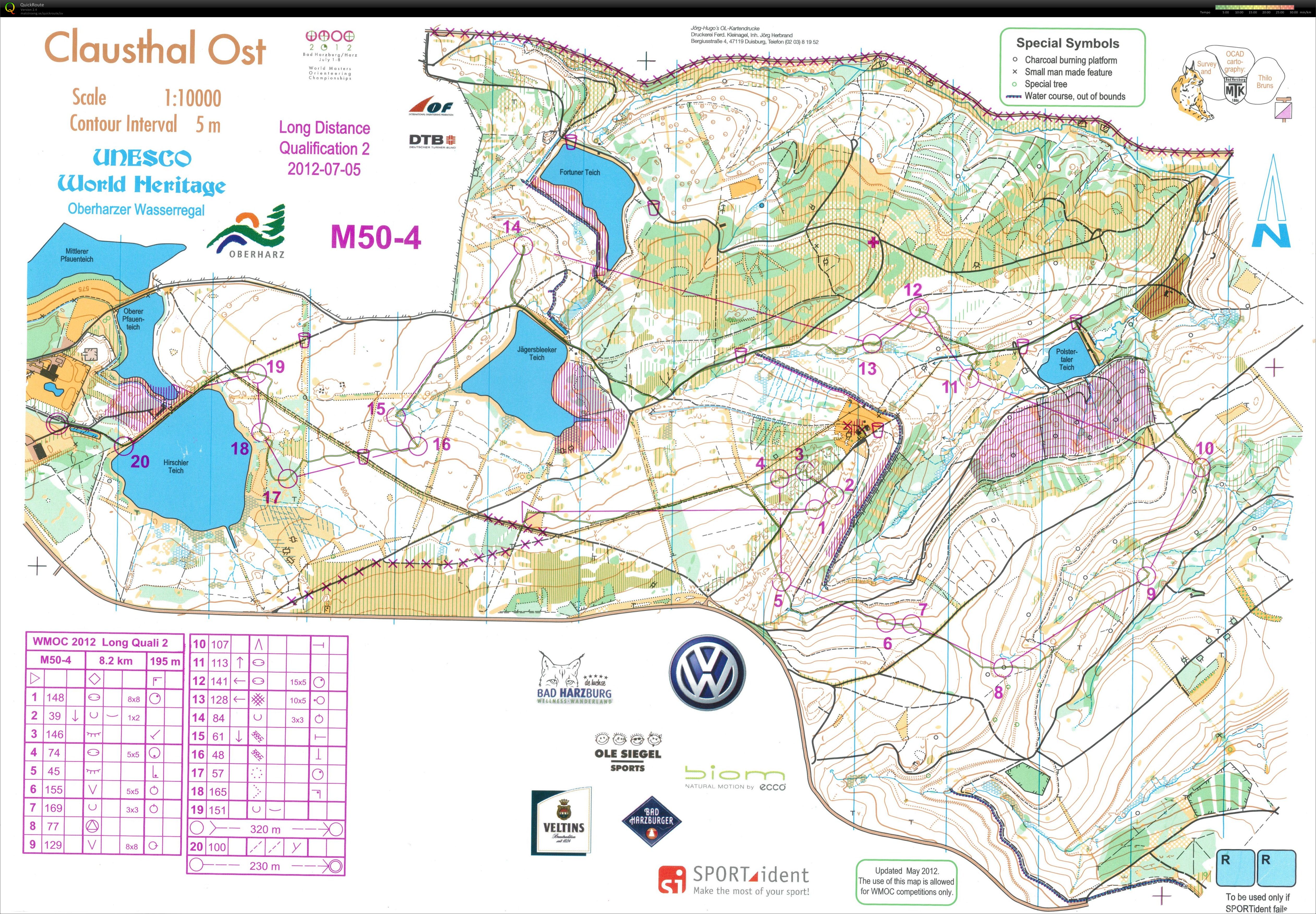 WMOC 2012 Long Qualification 2 (2012-07-05)