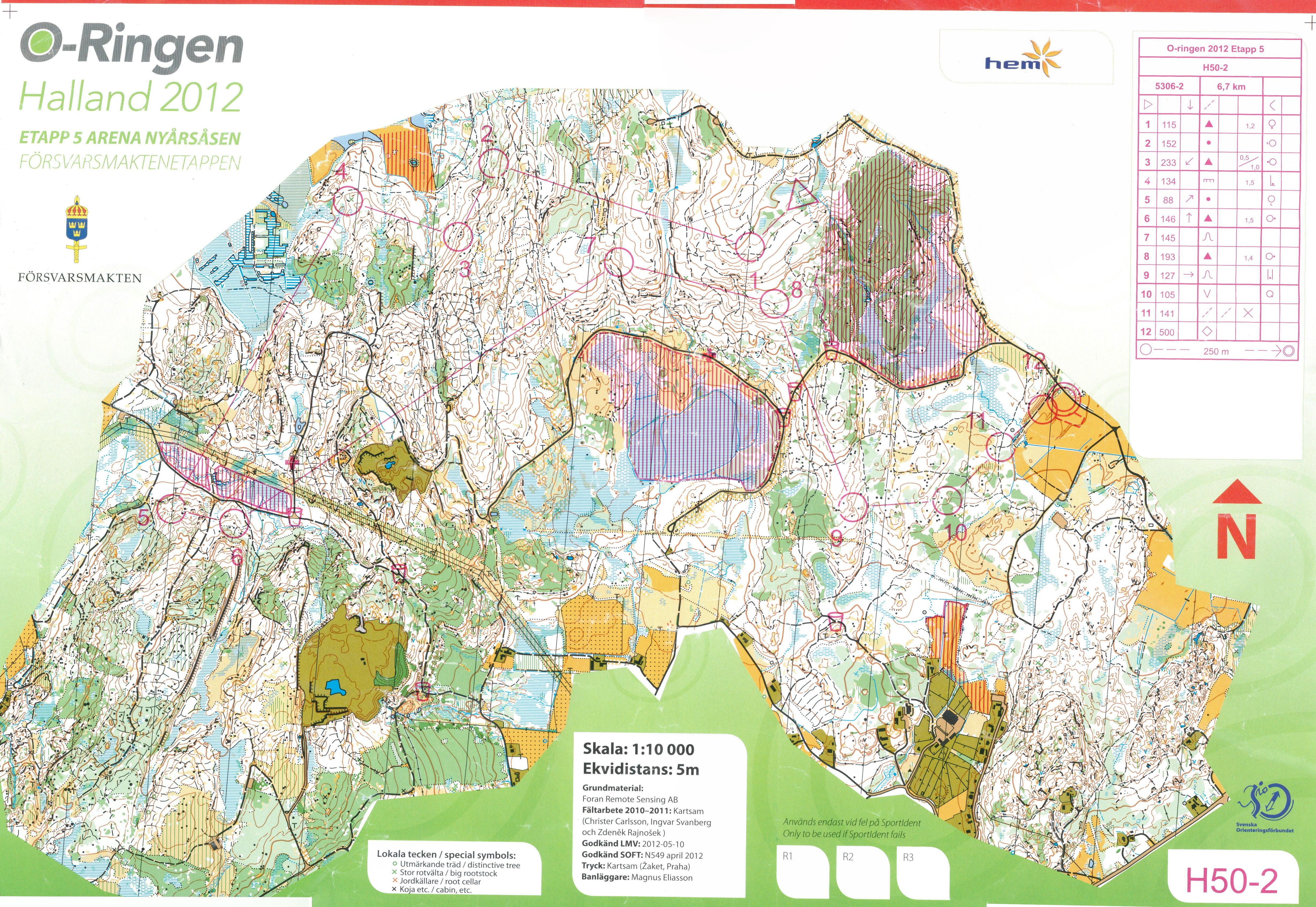 O-ringen 2012 Etapp 5 (2012-07-27)