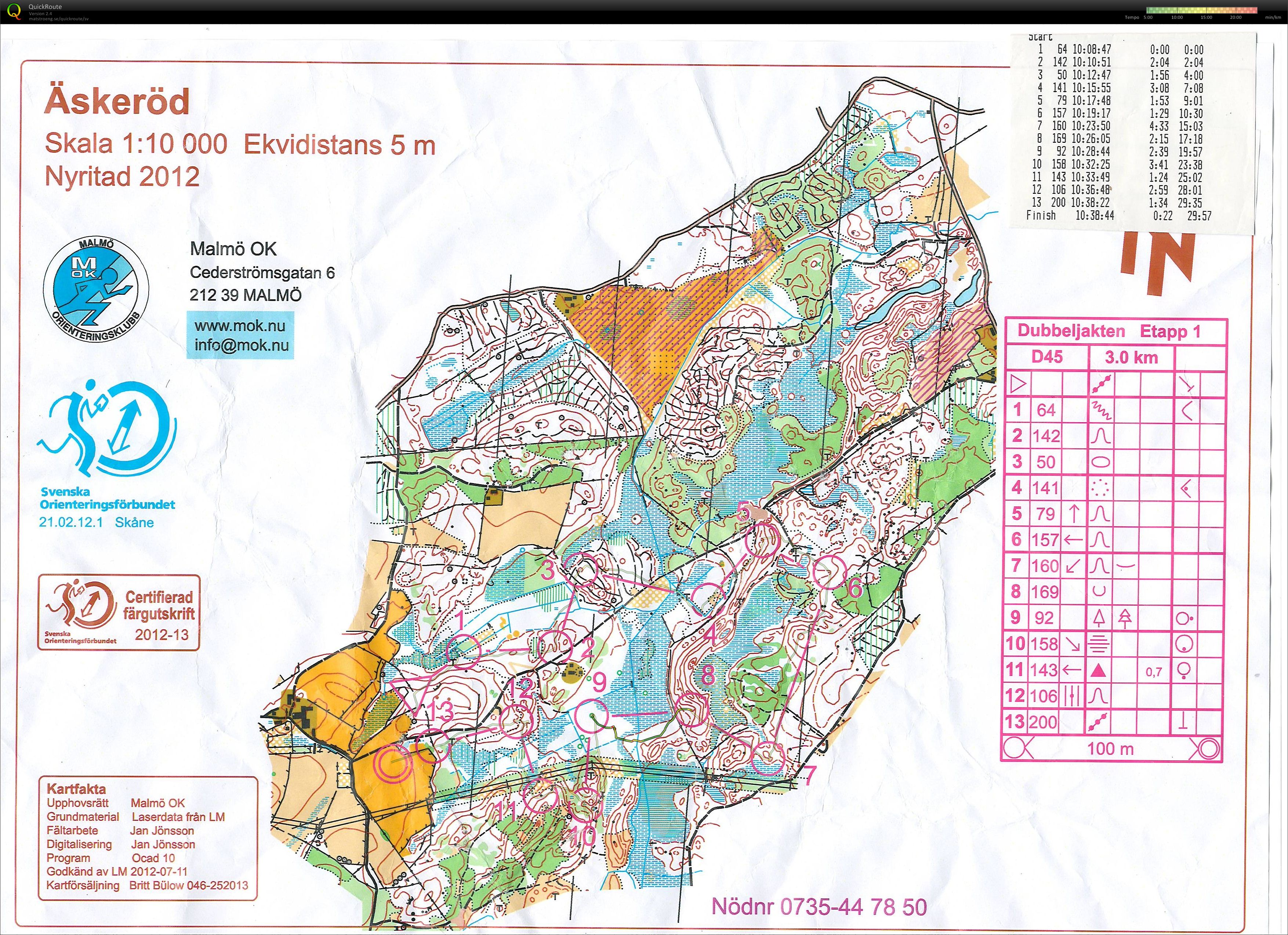 Dubbeljakten etapp 1 (2012-08-29)