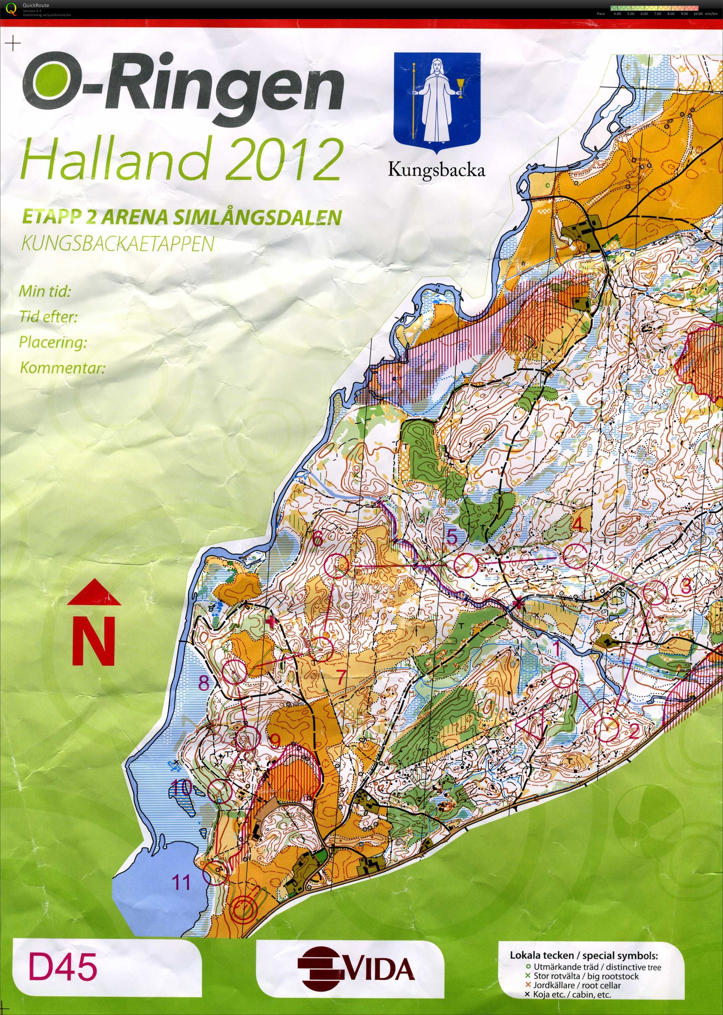 O-ringen etapp 2 (23-07-2012)