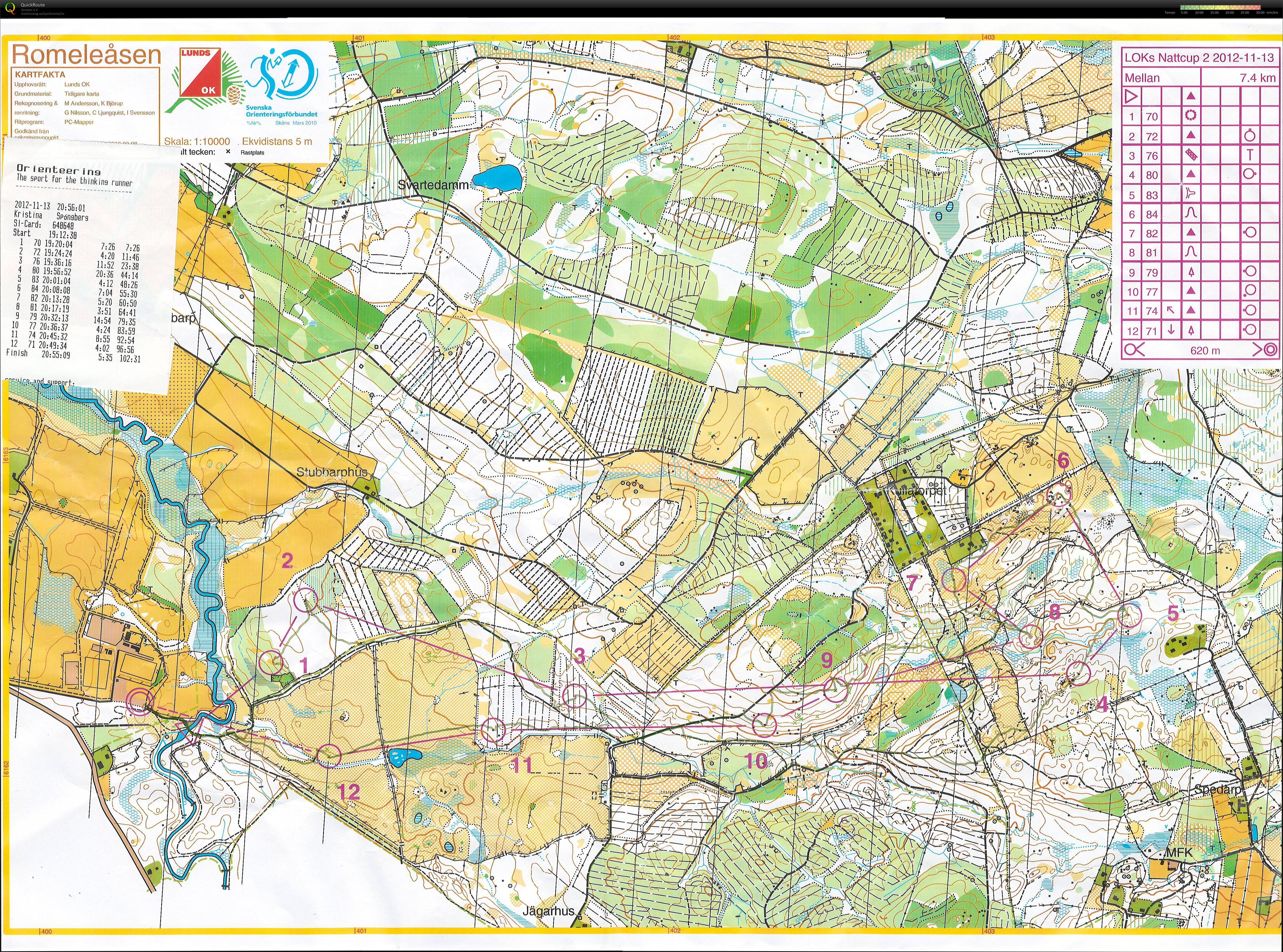 Nattcupen (13/11/2012)