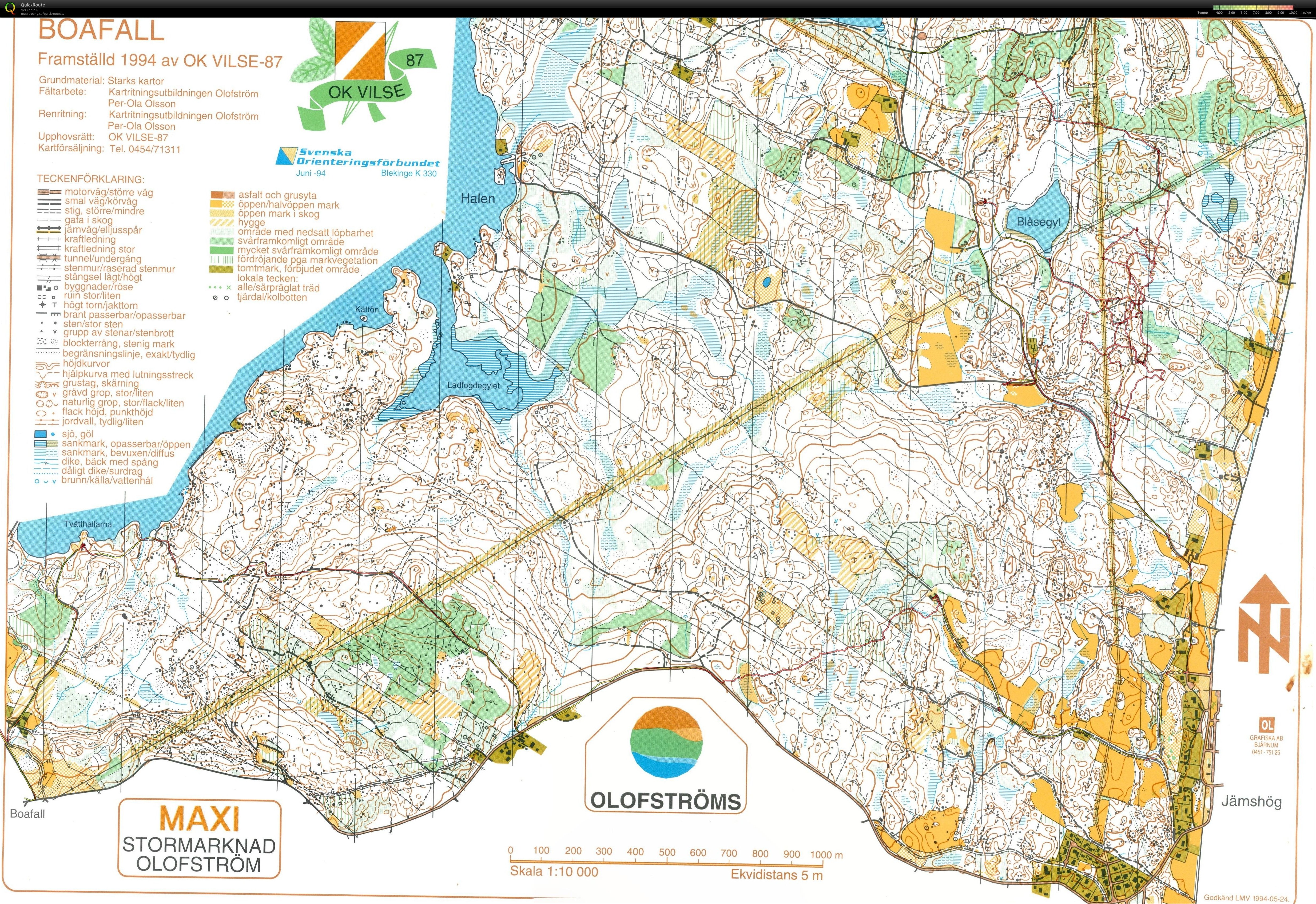 Nyare kartor till Plockepinn, K4 till K8 på backstreckskartan (2012-11-17)