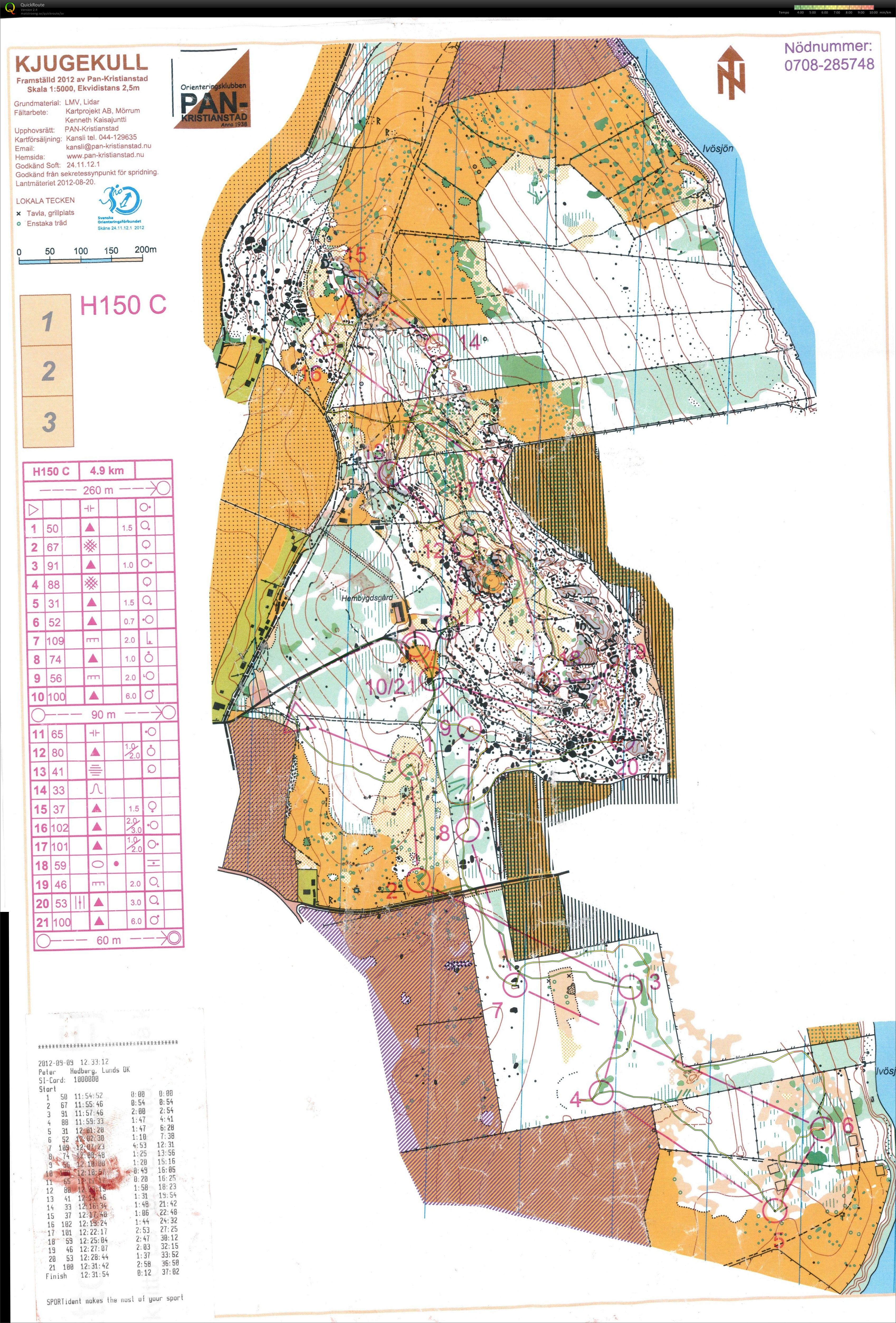 DM-stafett Skåne (2012-09-09)