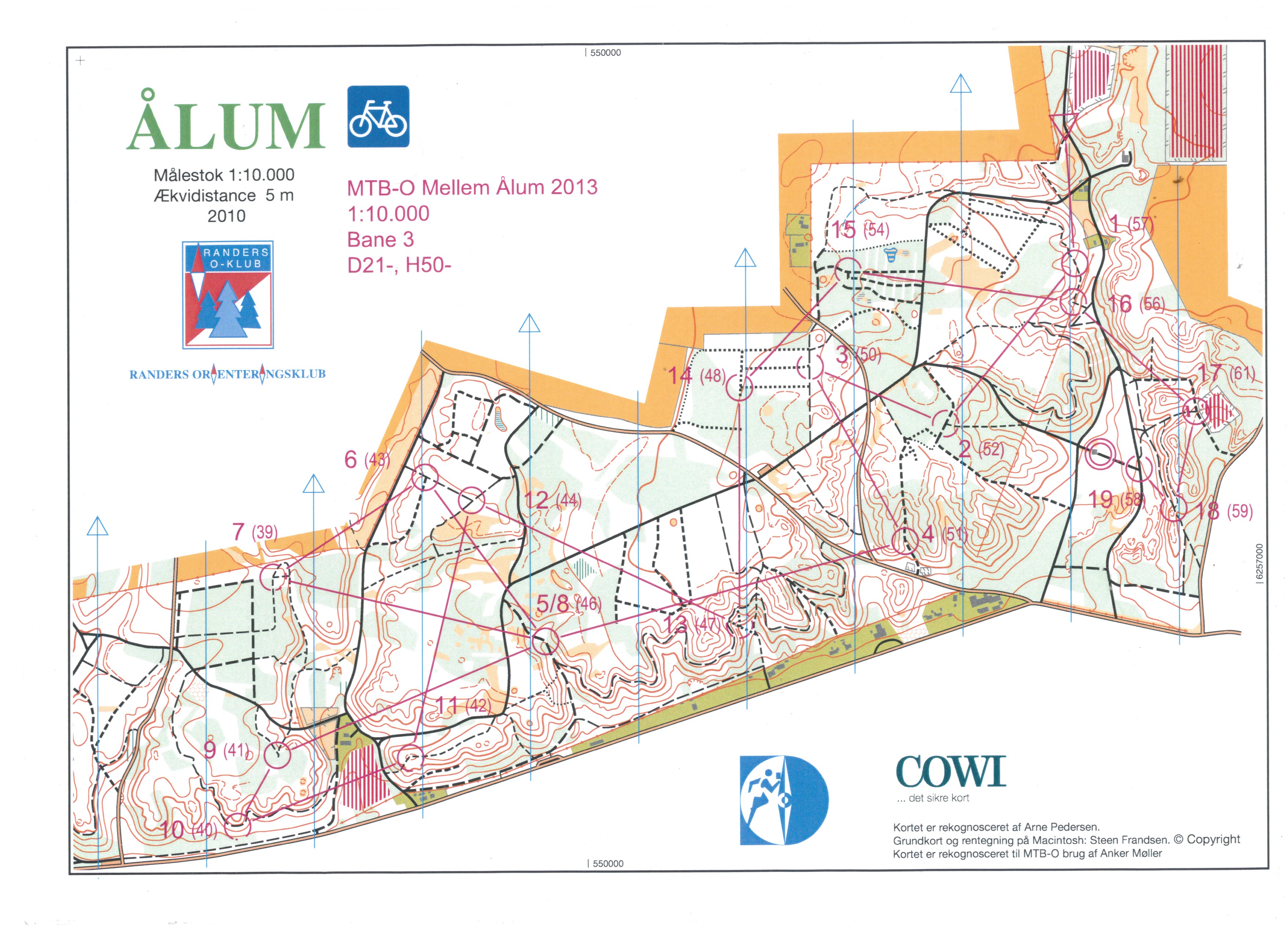 MTB-O cup WRE Ålum (2013-05-12)