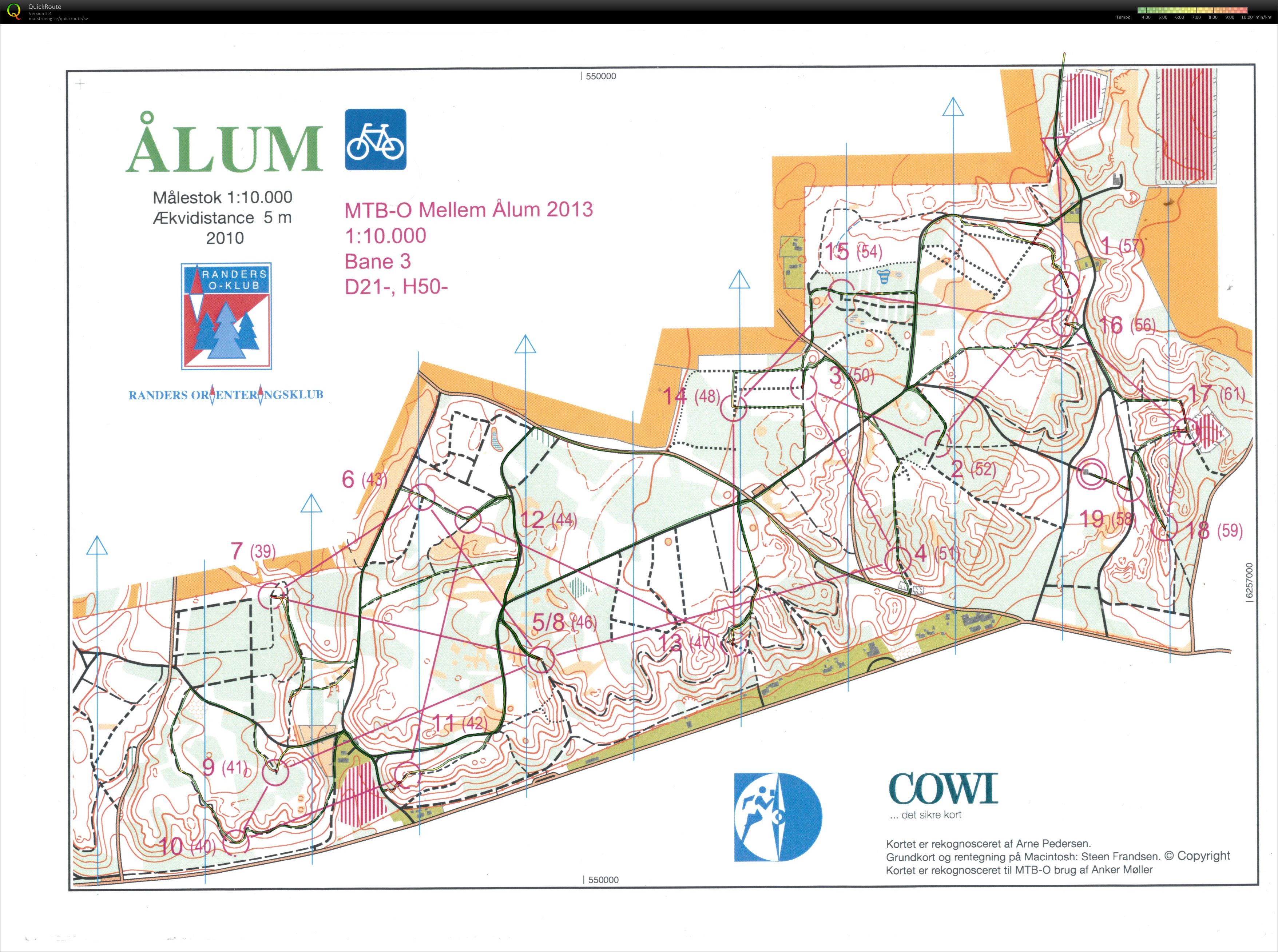 MTB-O cup WRE Ålum (2013-05-12)