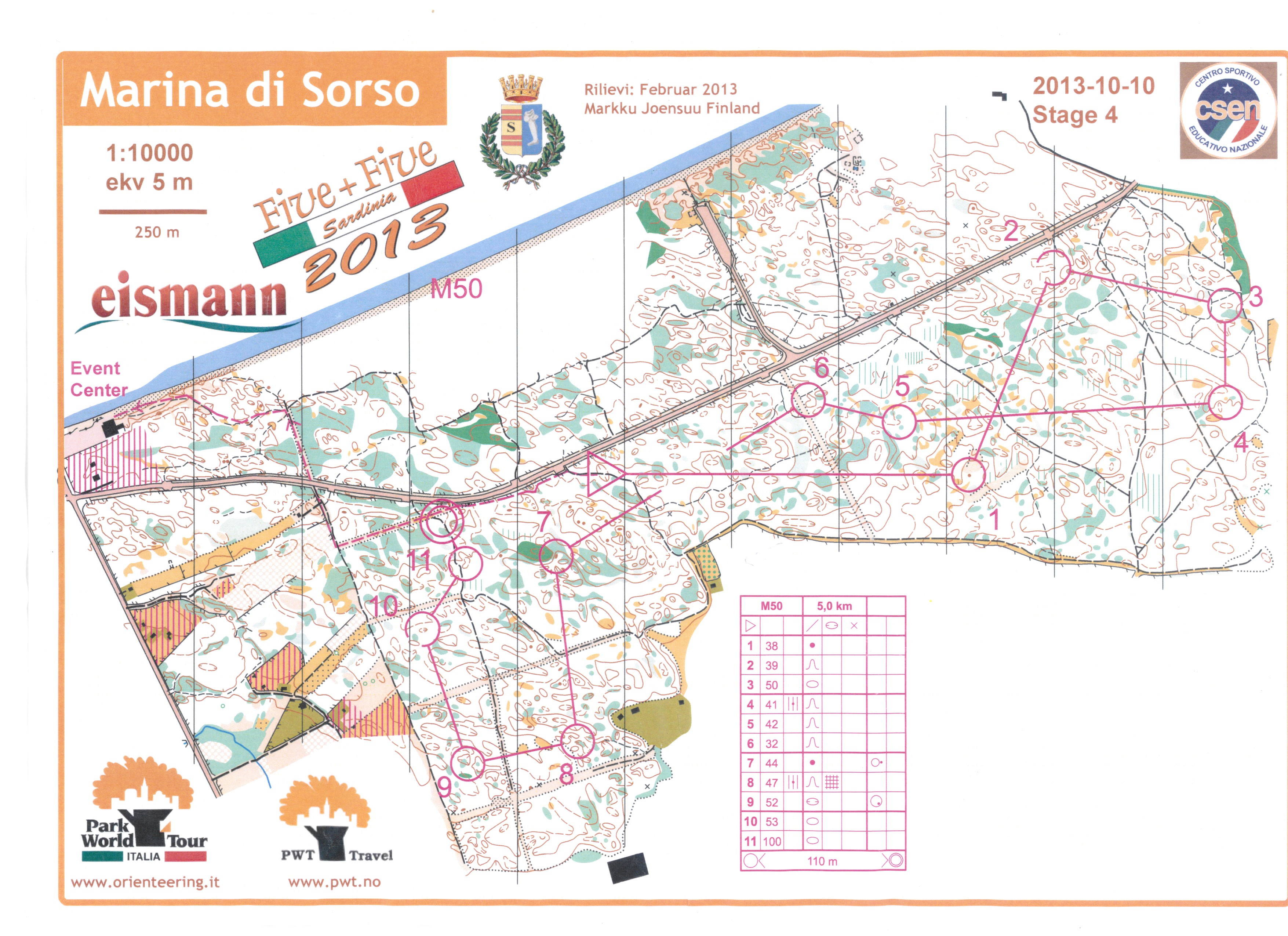 Sardinia five+five stage 4 (2013-10-10)