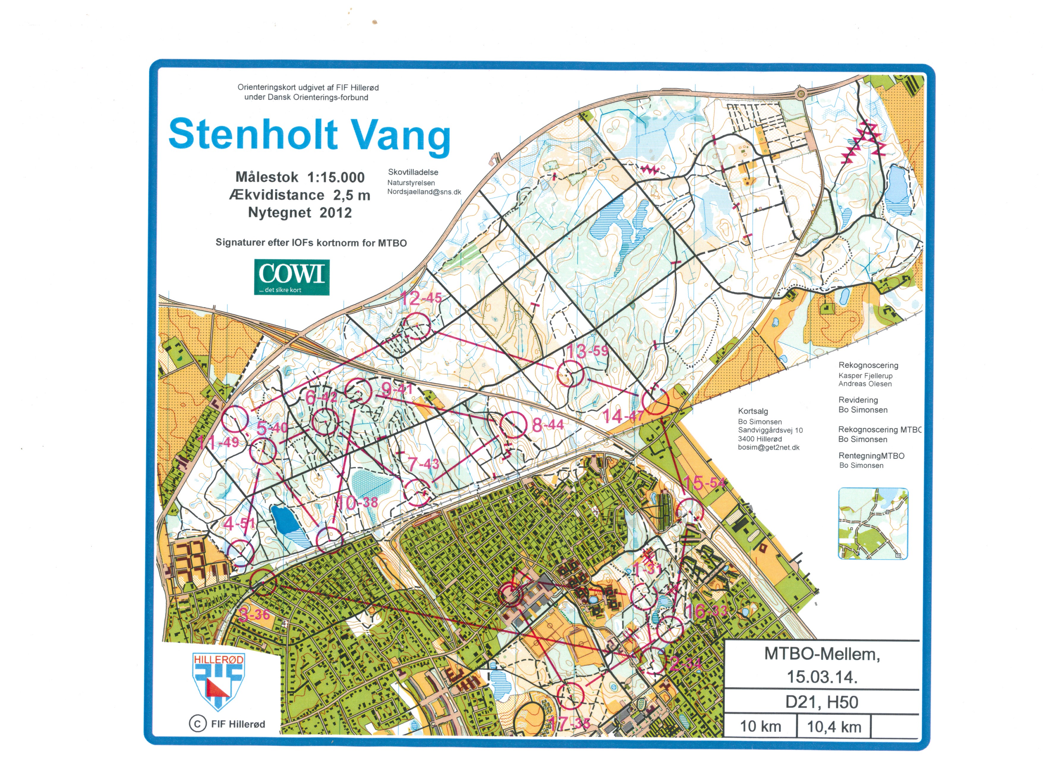 1.afd. af Trimtex MTBO Cup (2014-03-15)