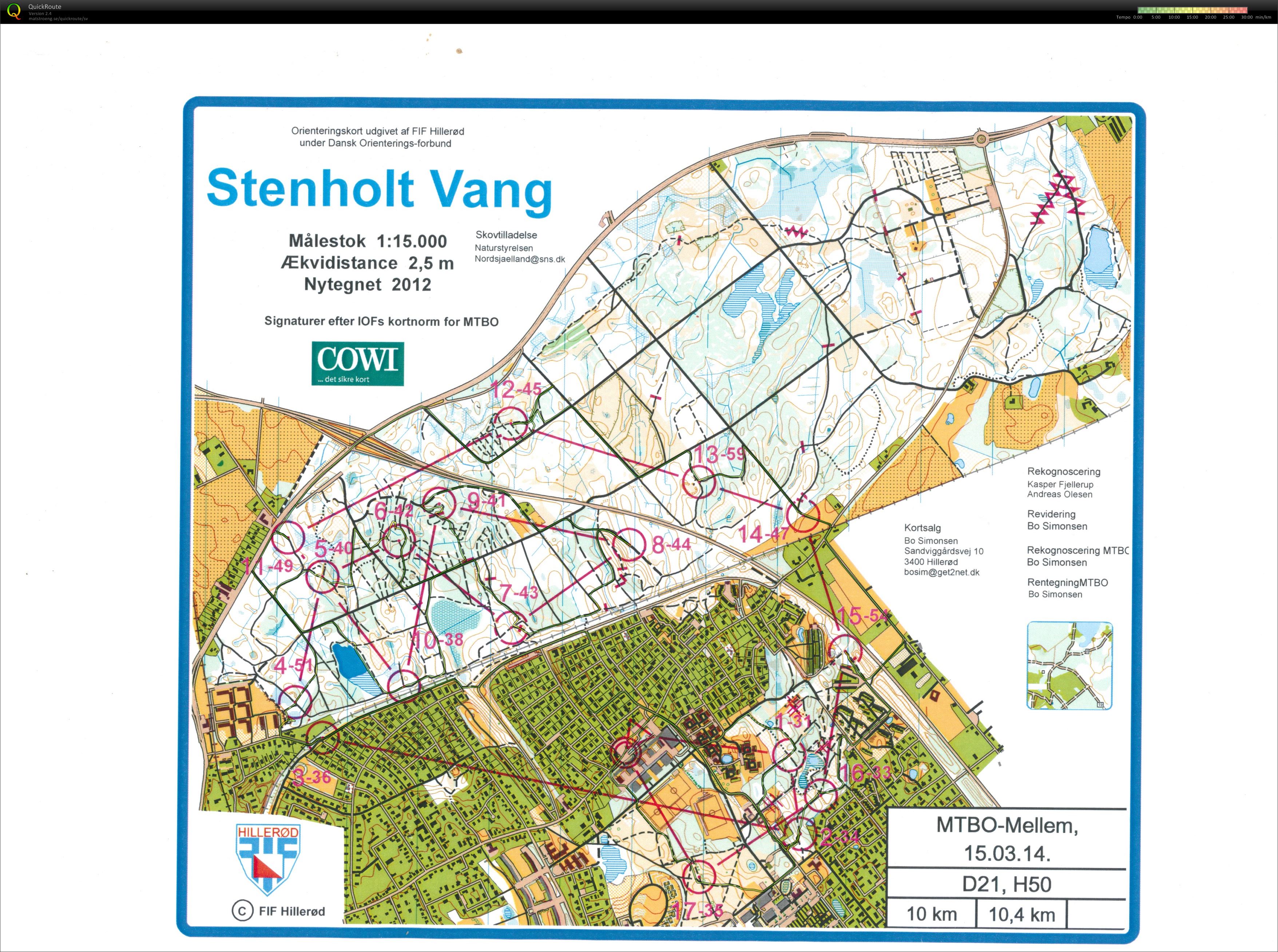 1.afd. af Trimtex MTBO Cup (2014-03-15)