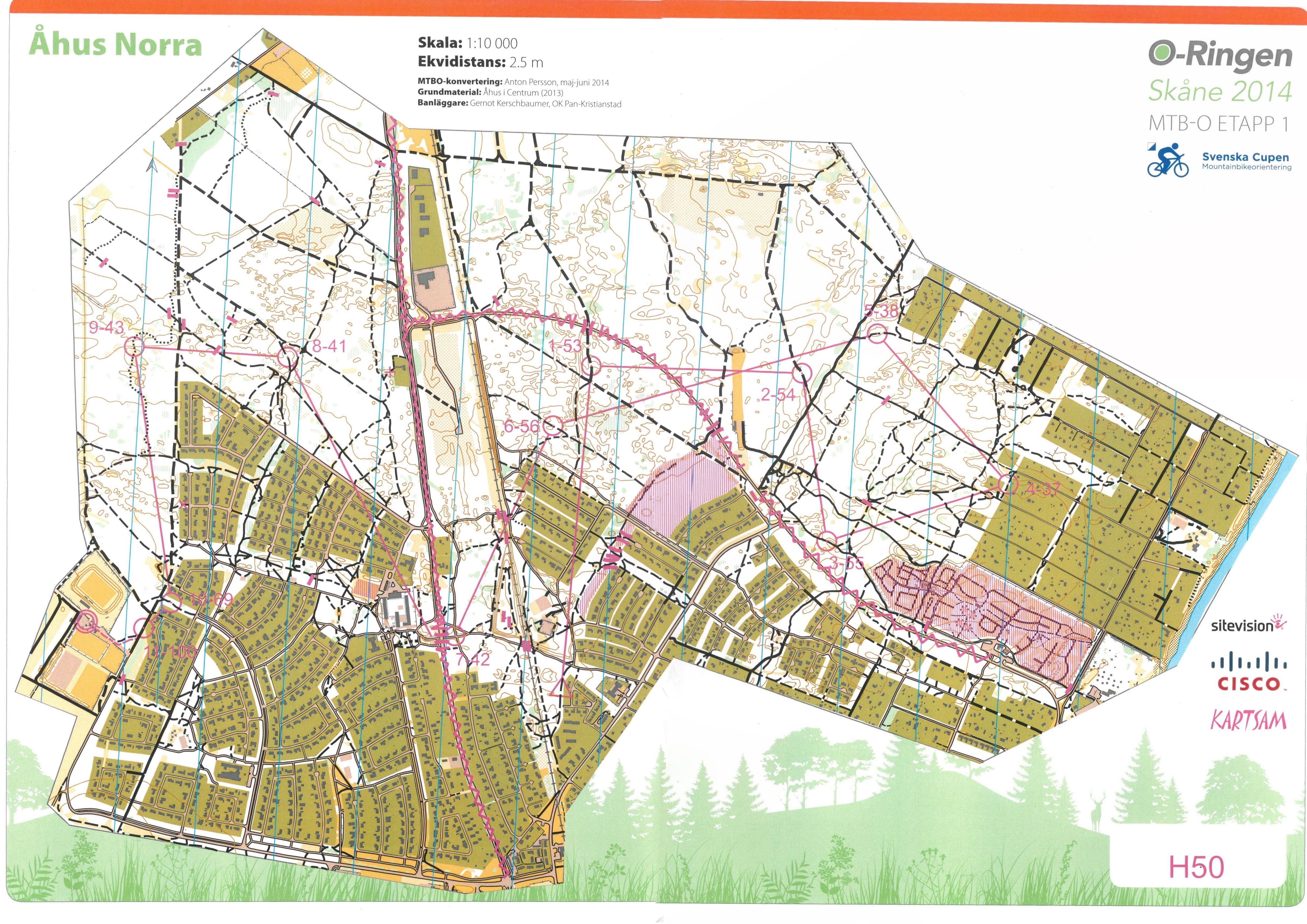 O-Ringen Skåne MTB-O etapp 1 (2014-07-21)