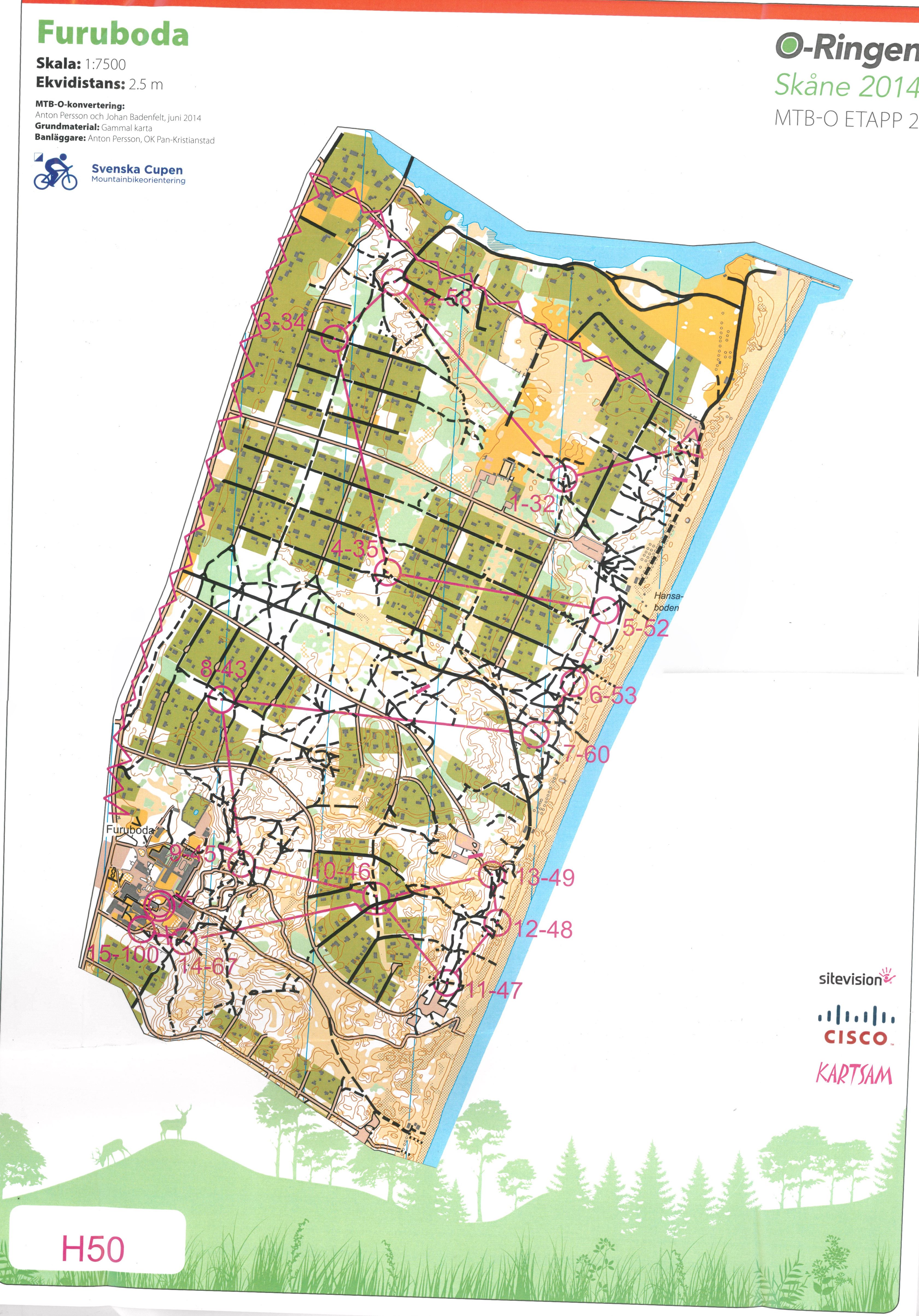 O-Ringen Skåne MTB-O etapp 2 (2014-07-22)