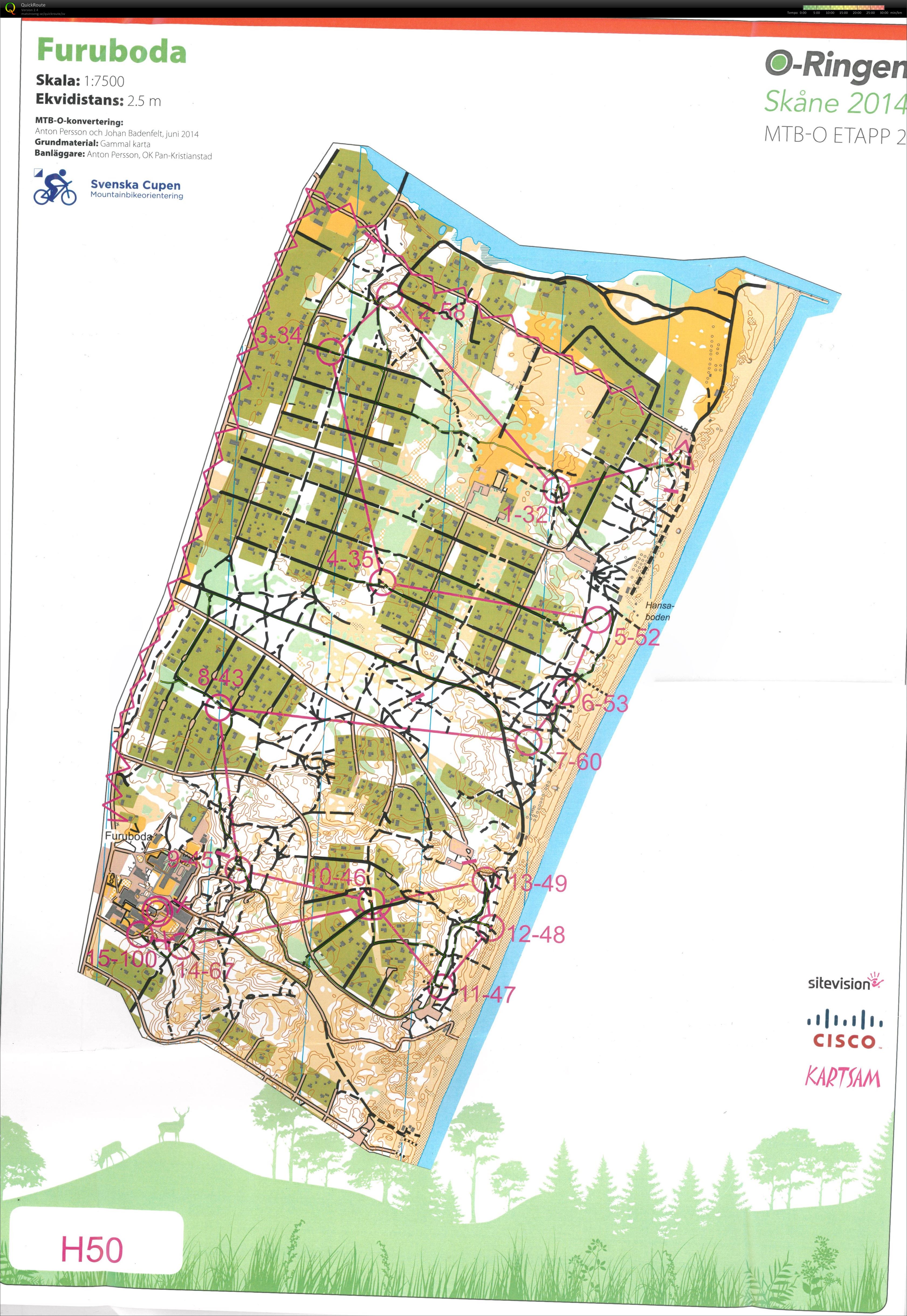 O-Ringen Skåne MTB-O etapp 2 (2014-07-22)