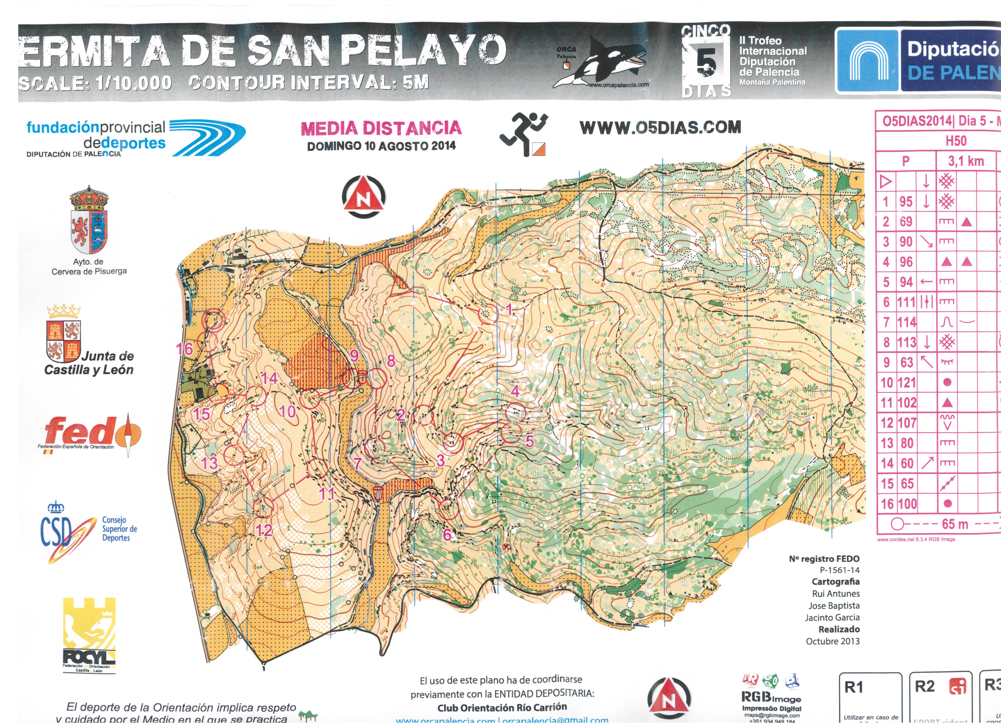 O5DIAS2014 Palencia/Spanska 5 dagars etapp 5 (2014-08-10)